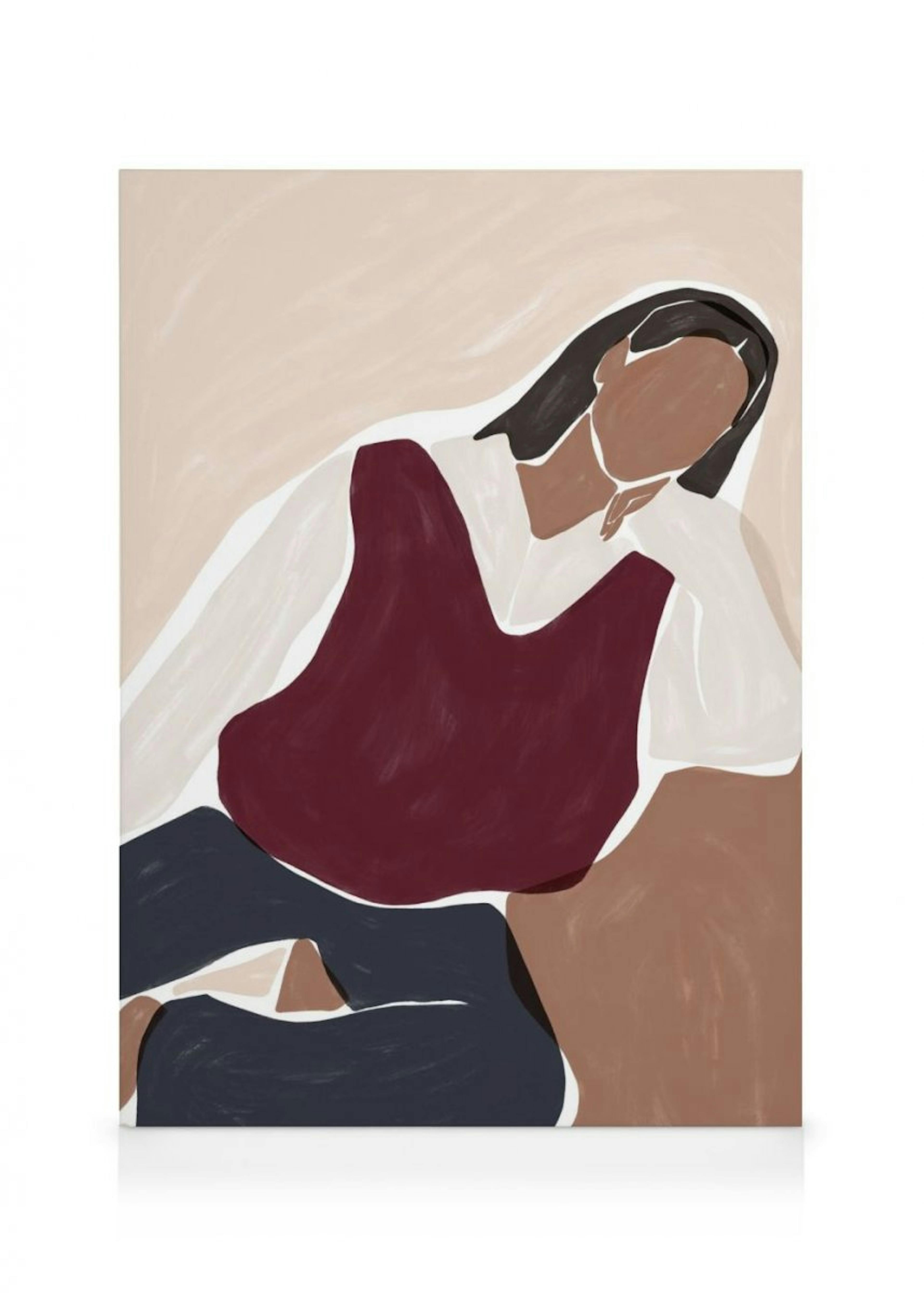 Ivy Green - Contemplating Illustration Lienzo 0