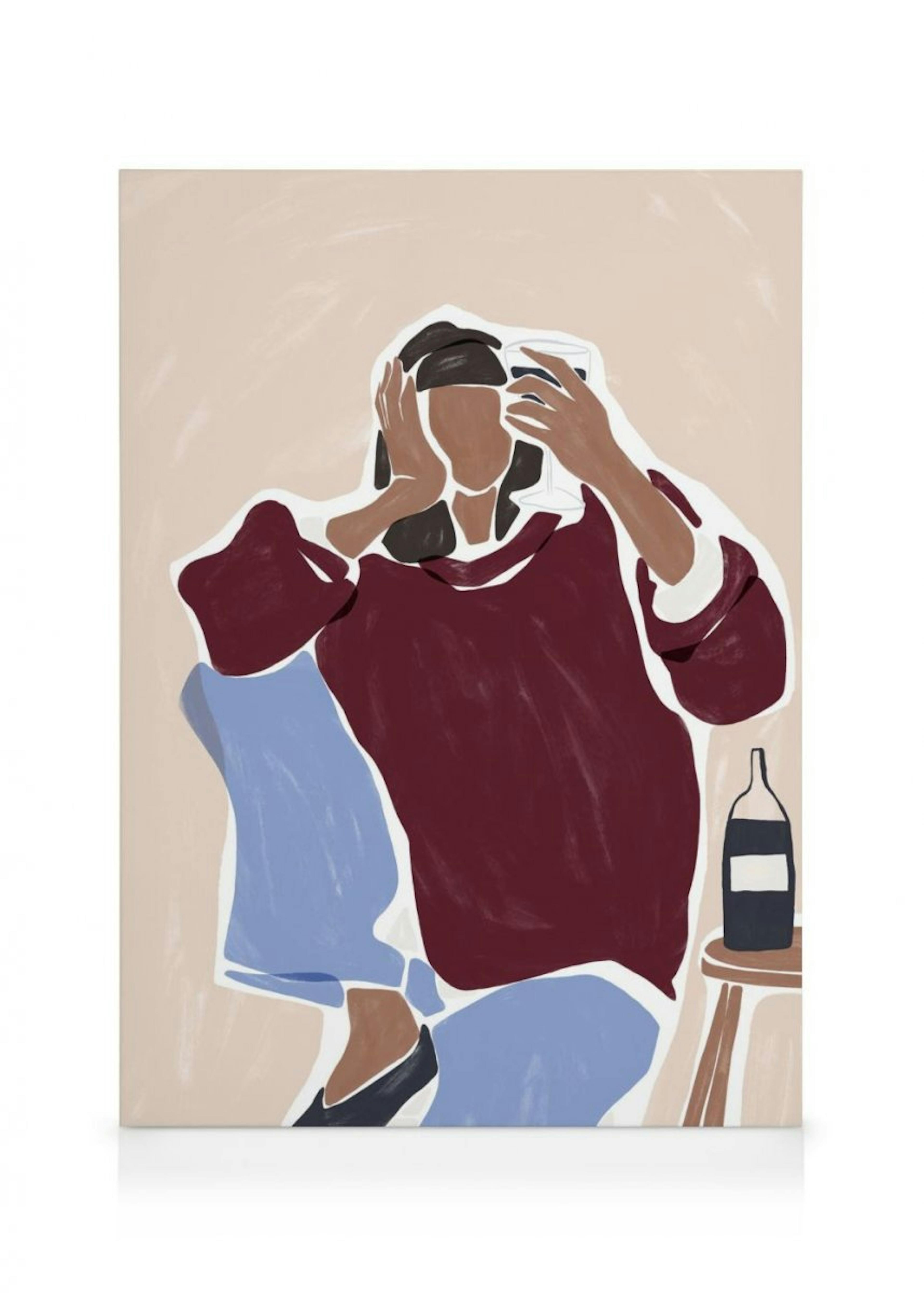 Ivy Green - Friday Night Fever Illustration Lerret