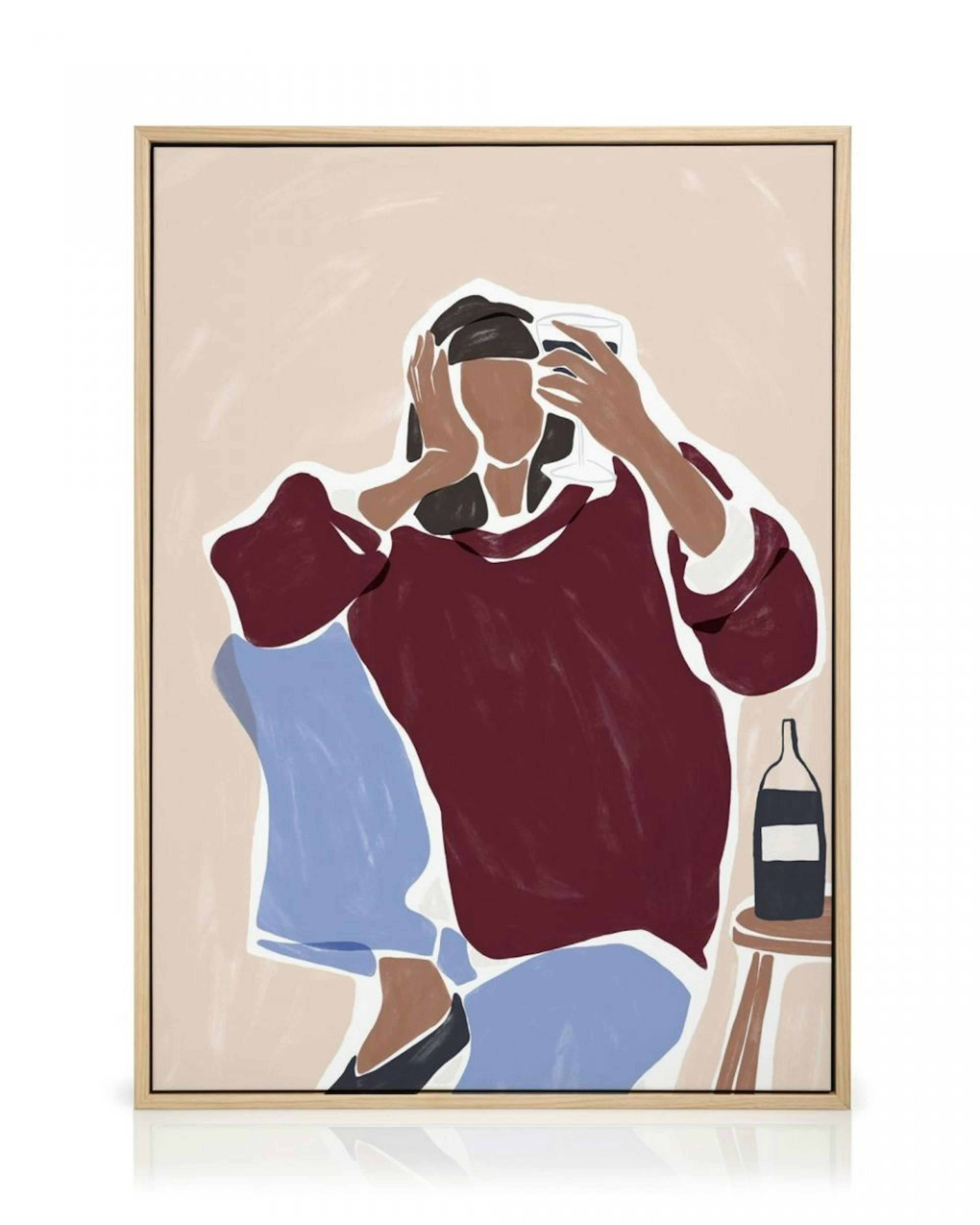 Ivy Green - Friday Night Fever Illustration Lerret