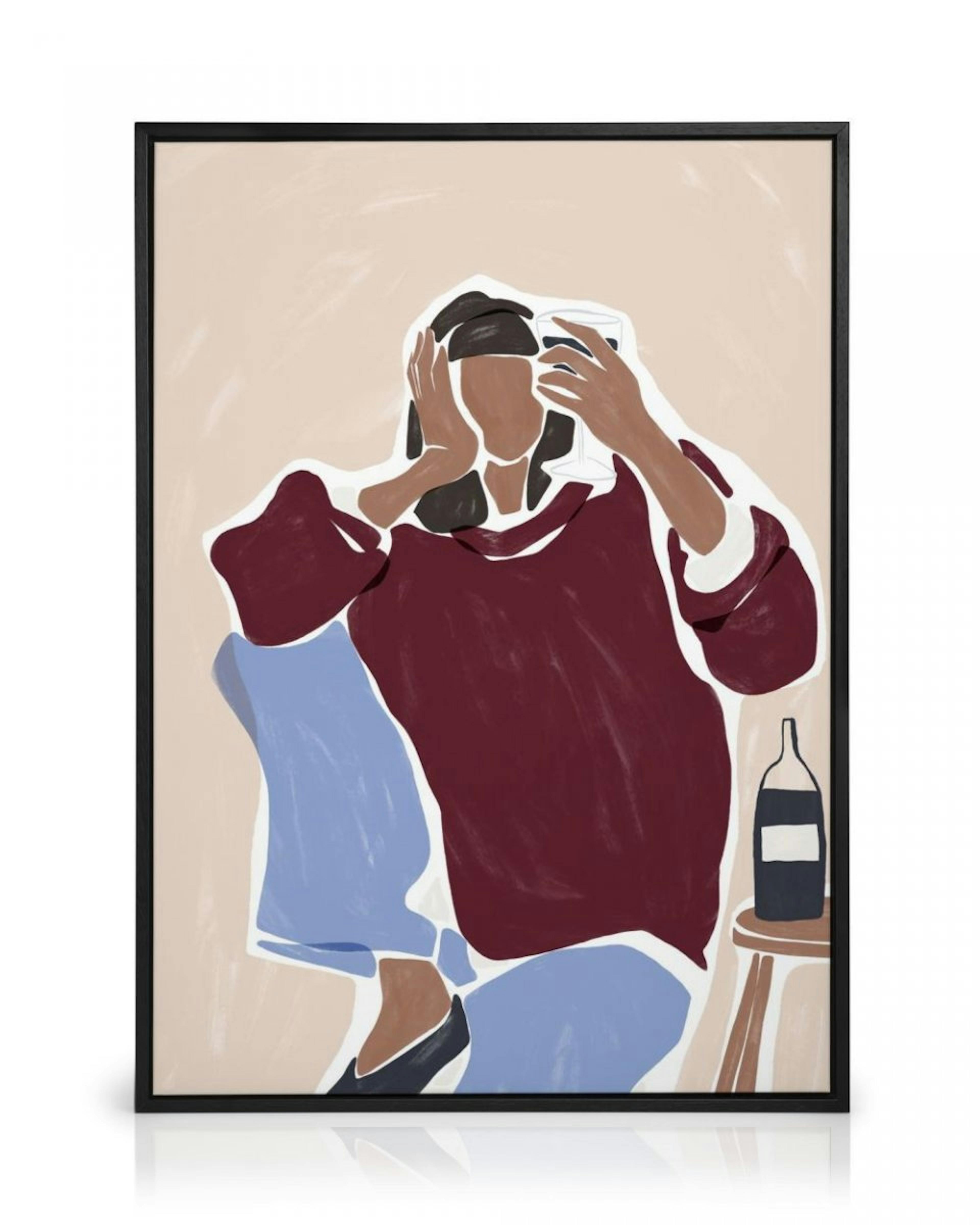 Ivy Green - Friday Night Fever Illustration Lerret