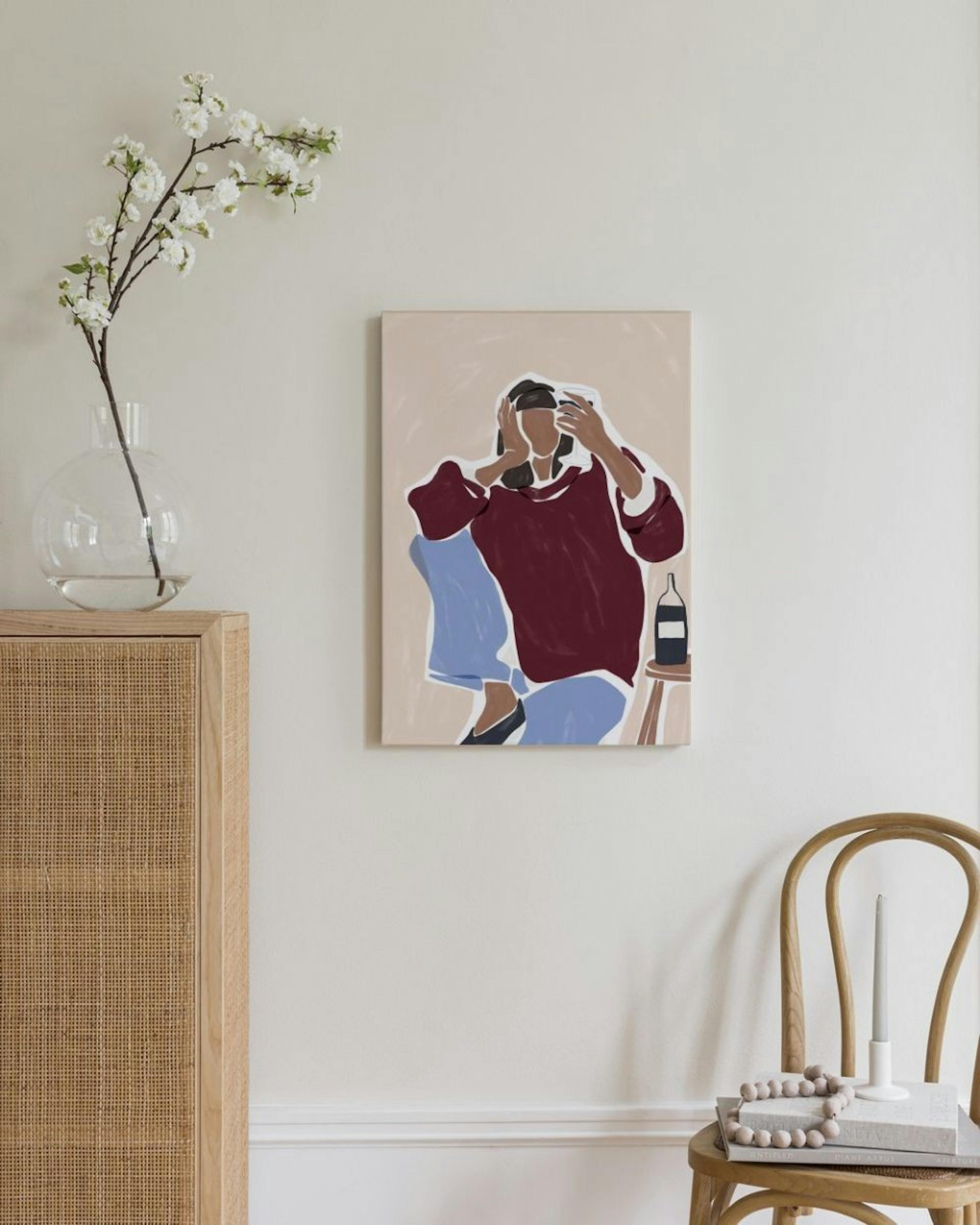 Ivy Green - Friday Night Fever Illustration Lerret