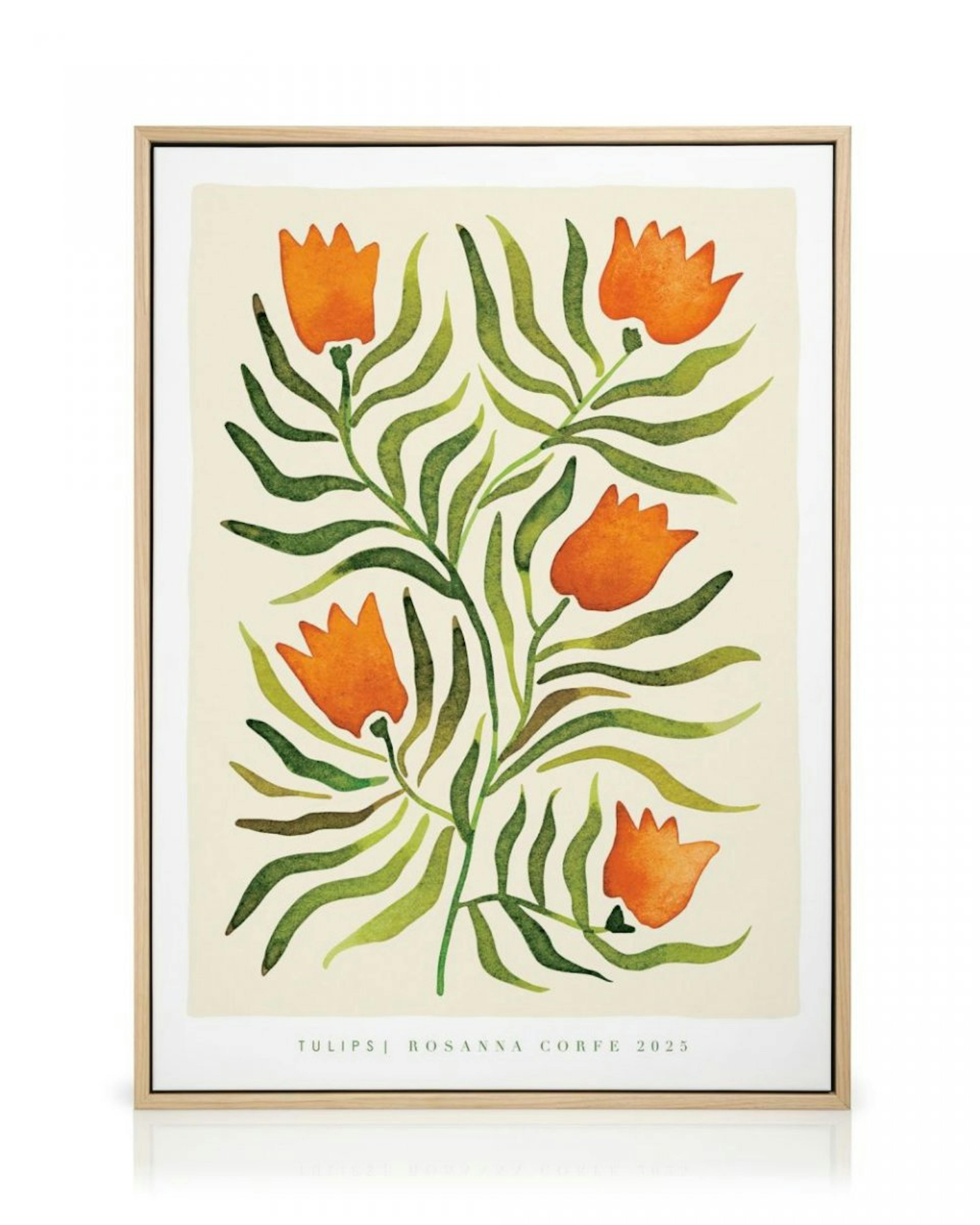 Rosanna Corfe - Tulips Lienzo
