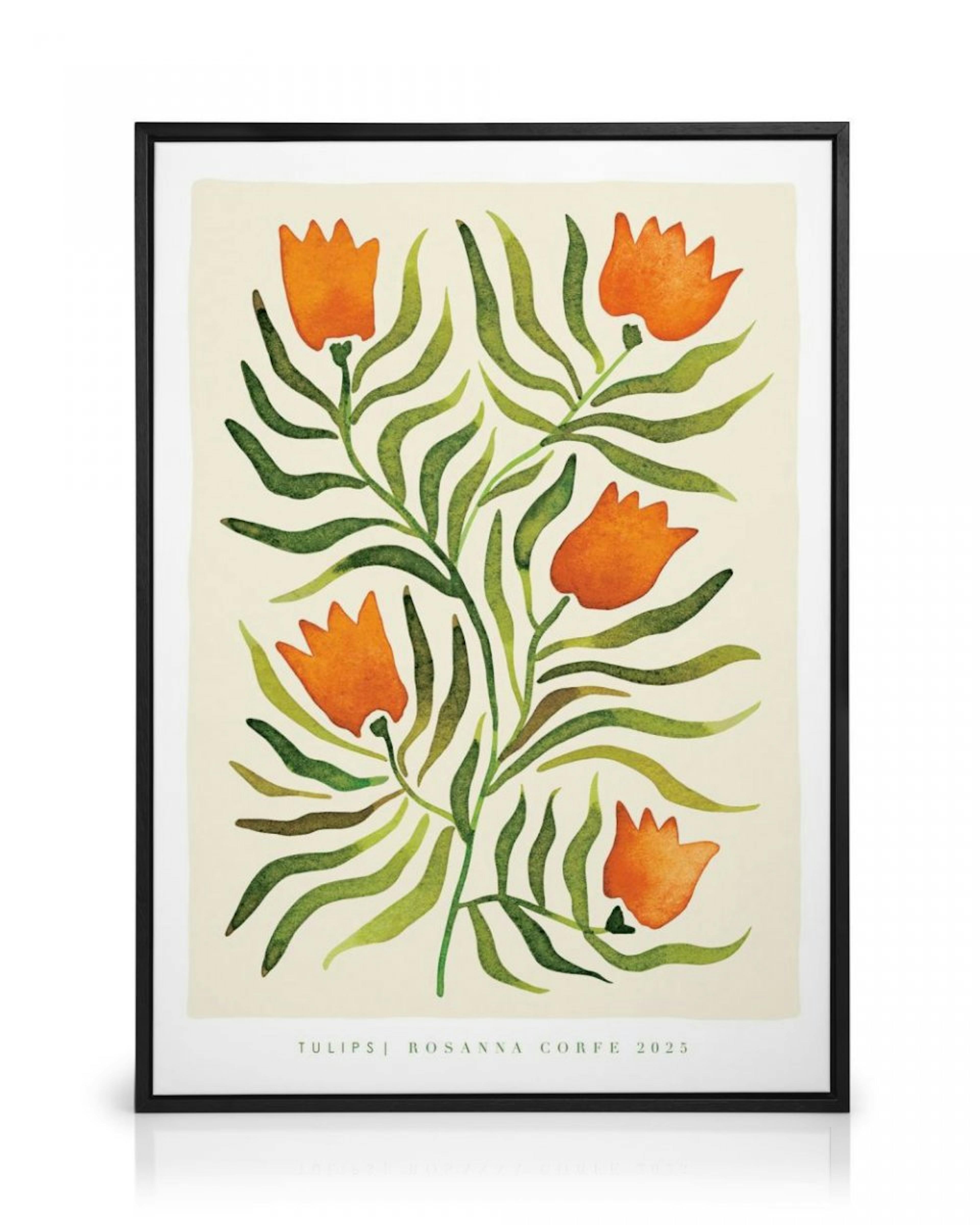 Rosanna Corfe - Tulips Lienzo