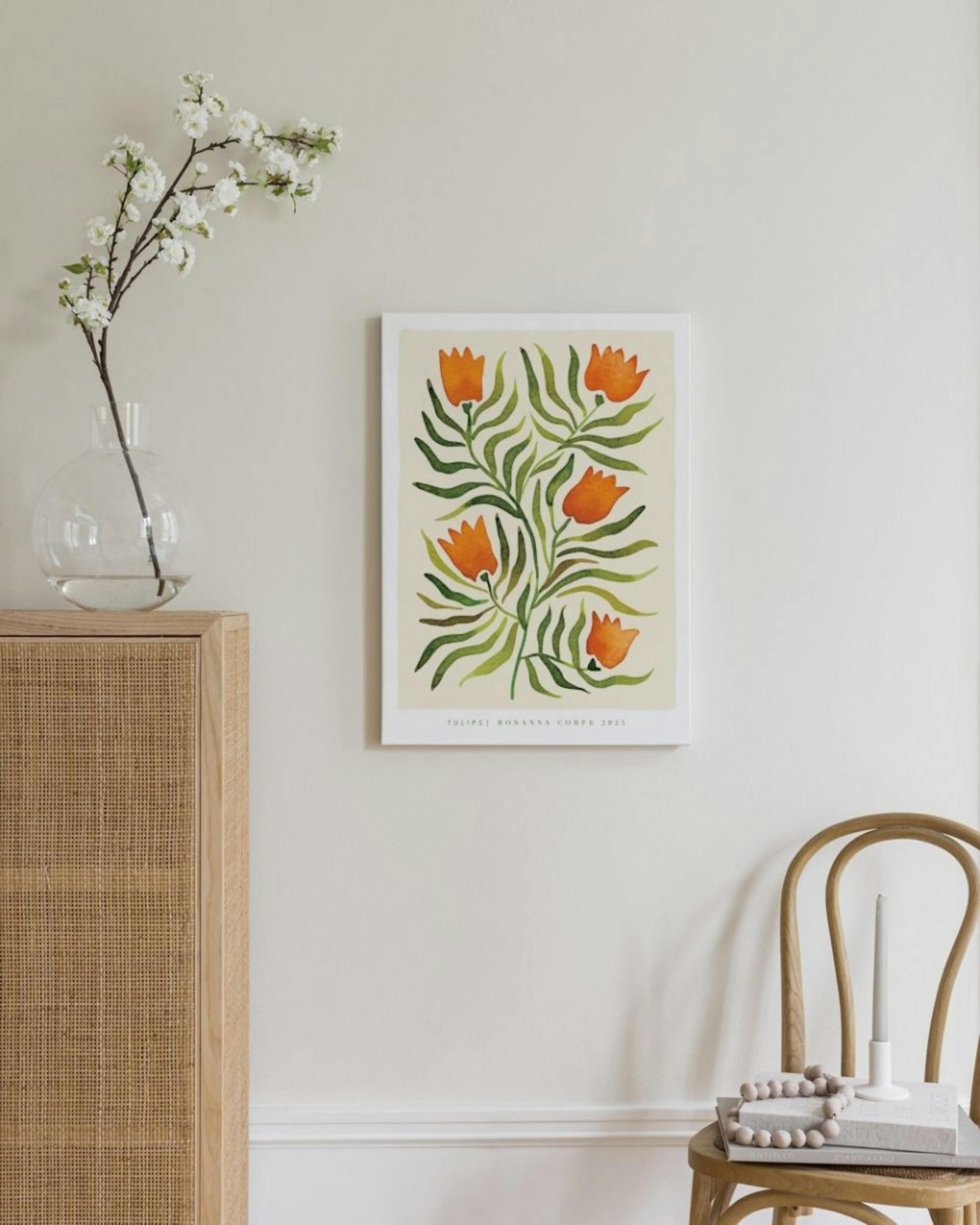Rosanna Corfe - Tulips Lienzo