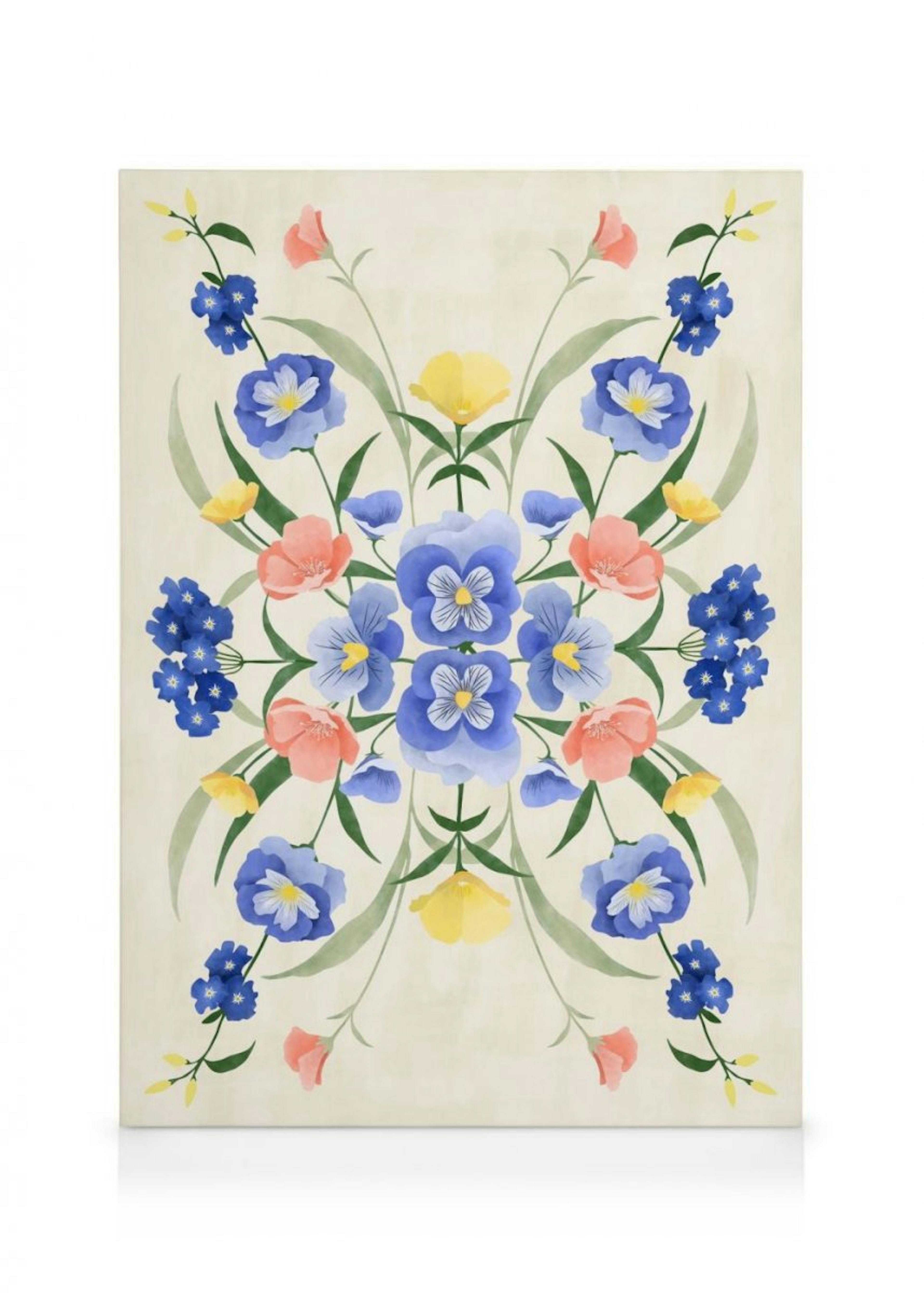The Print Republic - Sun Kissed Garden No1 Lienzo 0