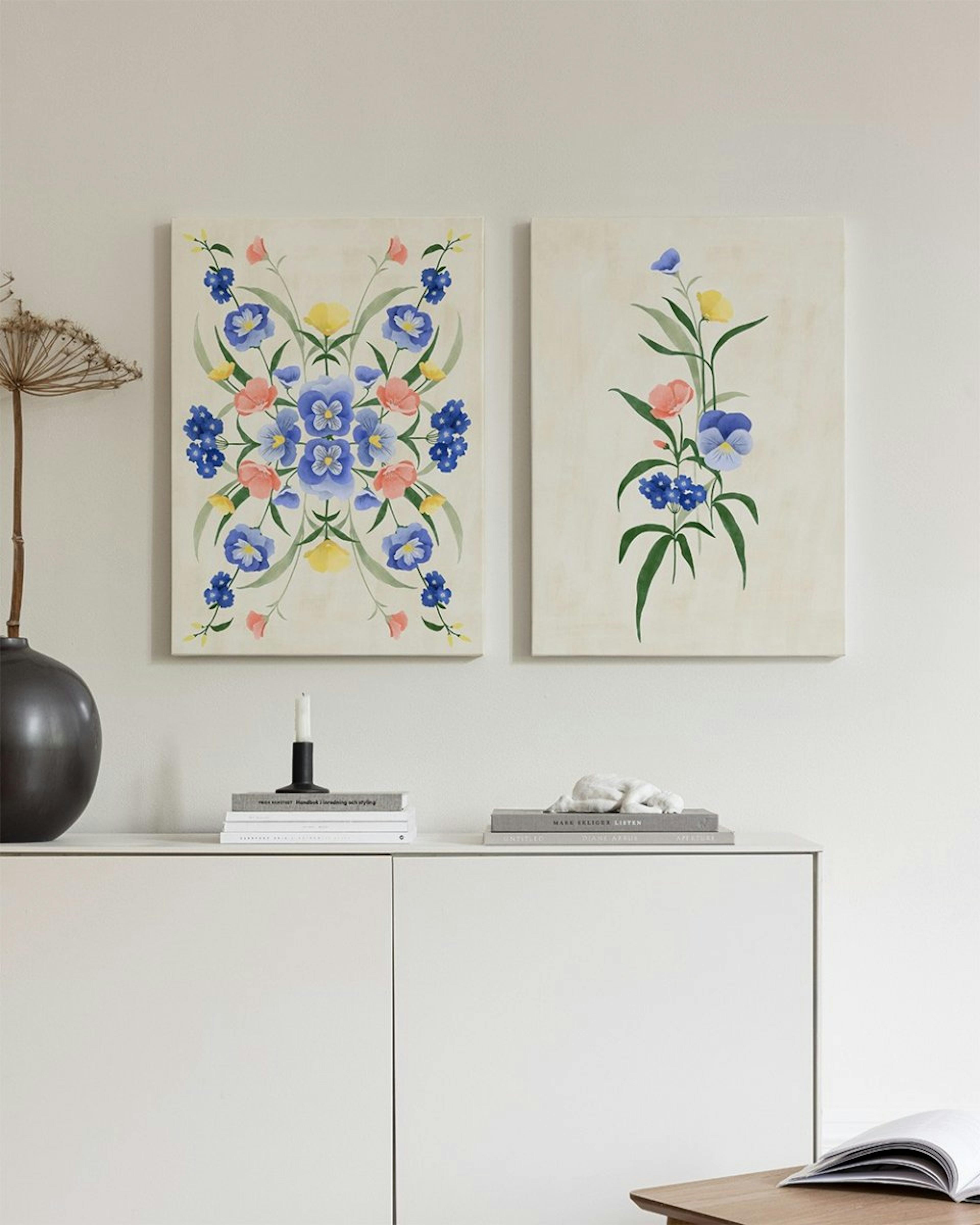 The Print Republic - Sun Kissed Garden No1 Lienzo