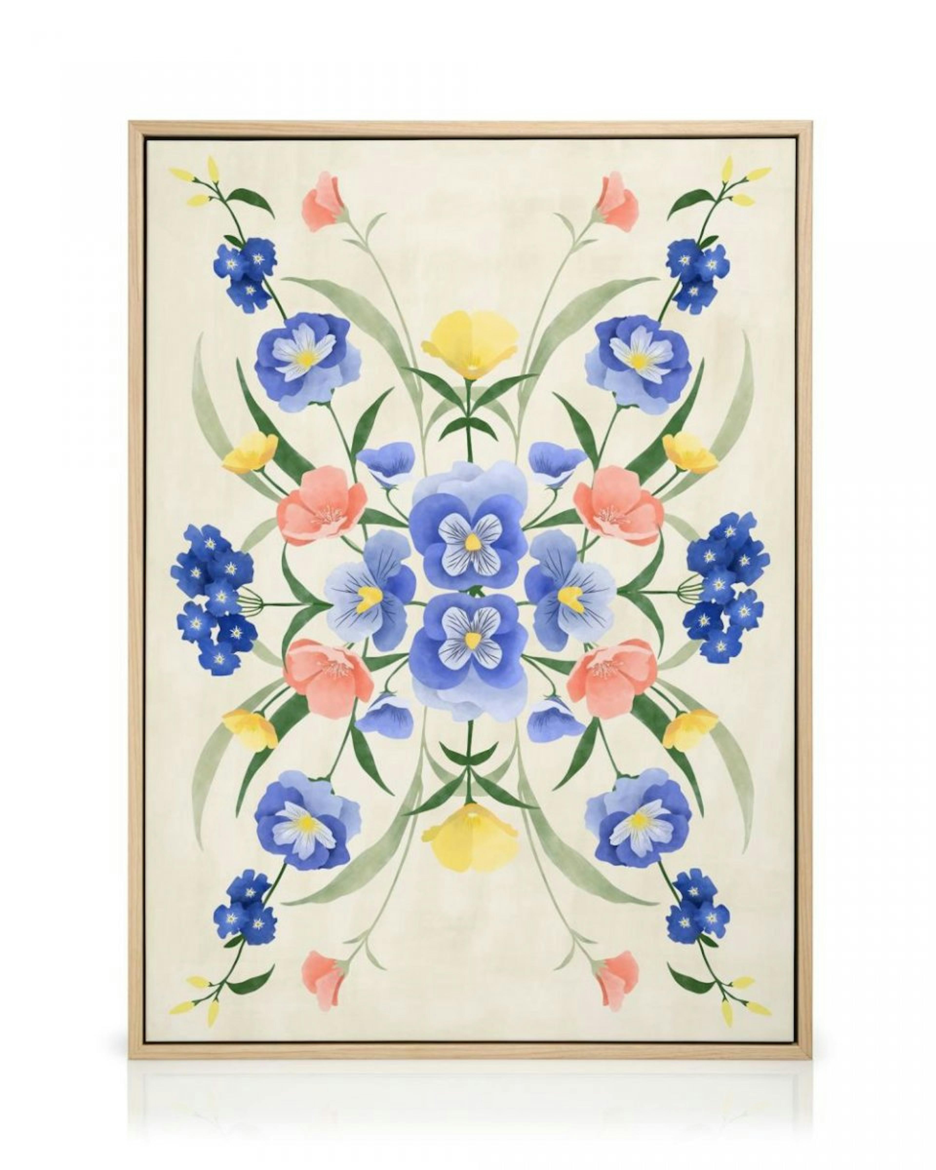 The Print Republic - Sun Kissed Garden No1 Lienzo