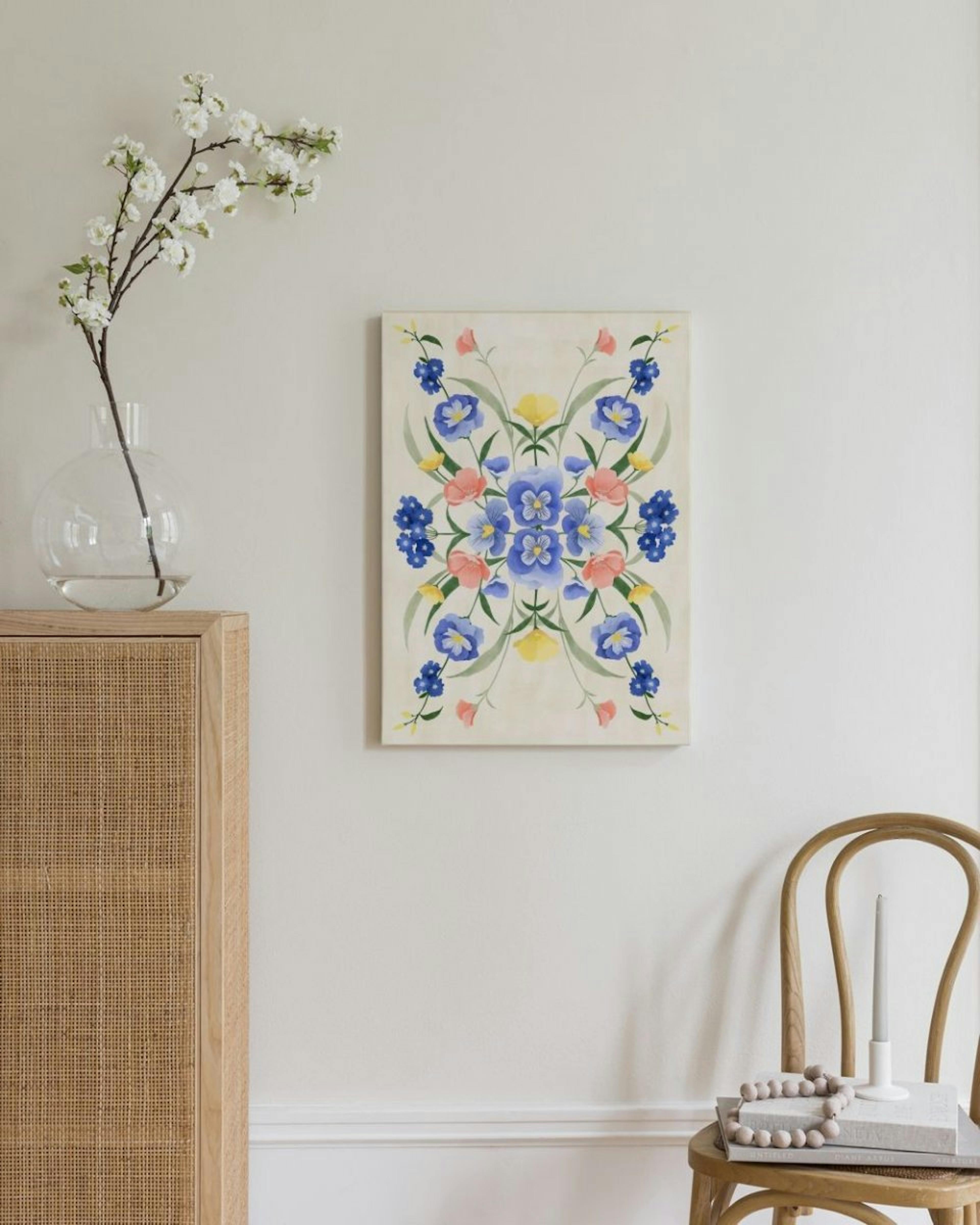 The Print Republic - Sun Kissed Garden No1 Lienzo