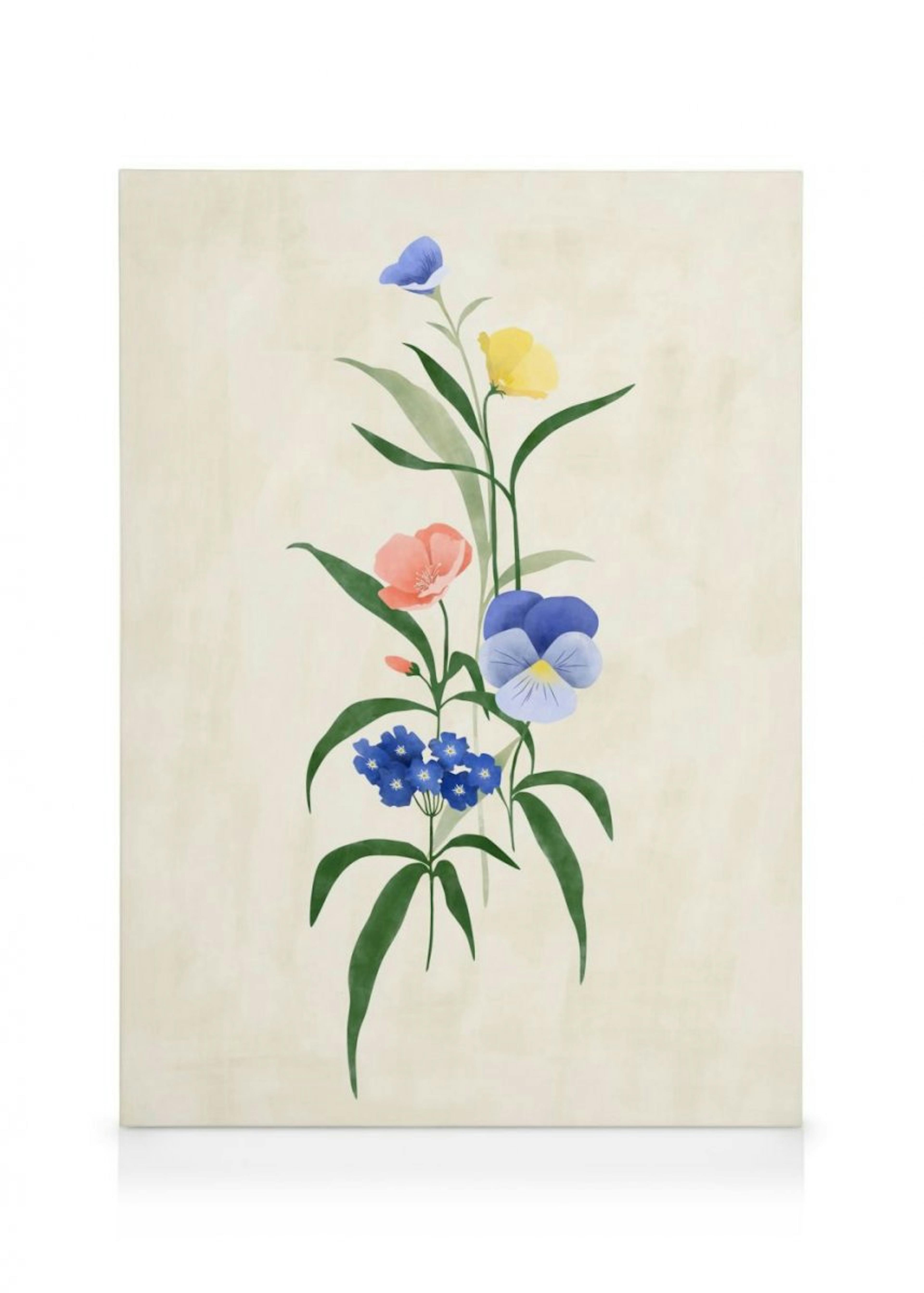 The Print Republic - Sun Kissed Garden No2 Lienzo 0
