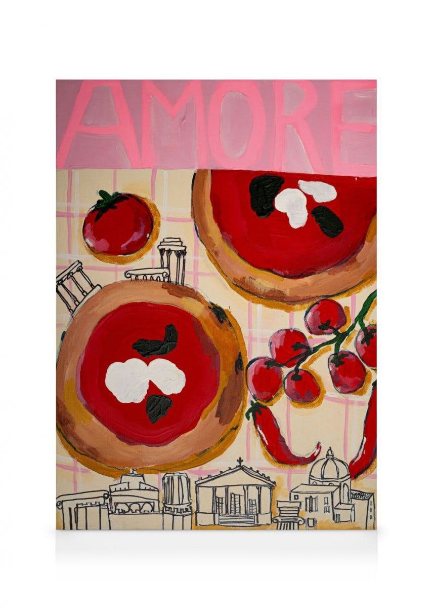 Canvas Prints Karolina Mila - Amore Canvas print (100x140 cm)