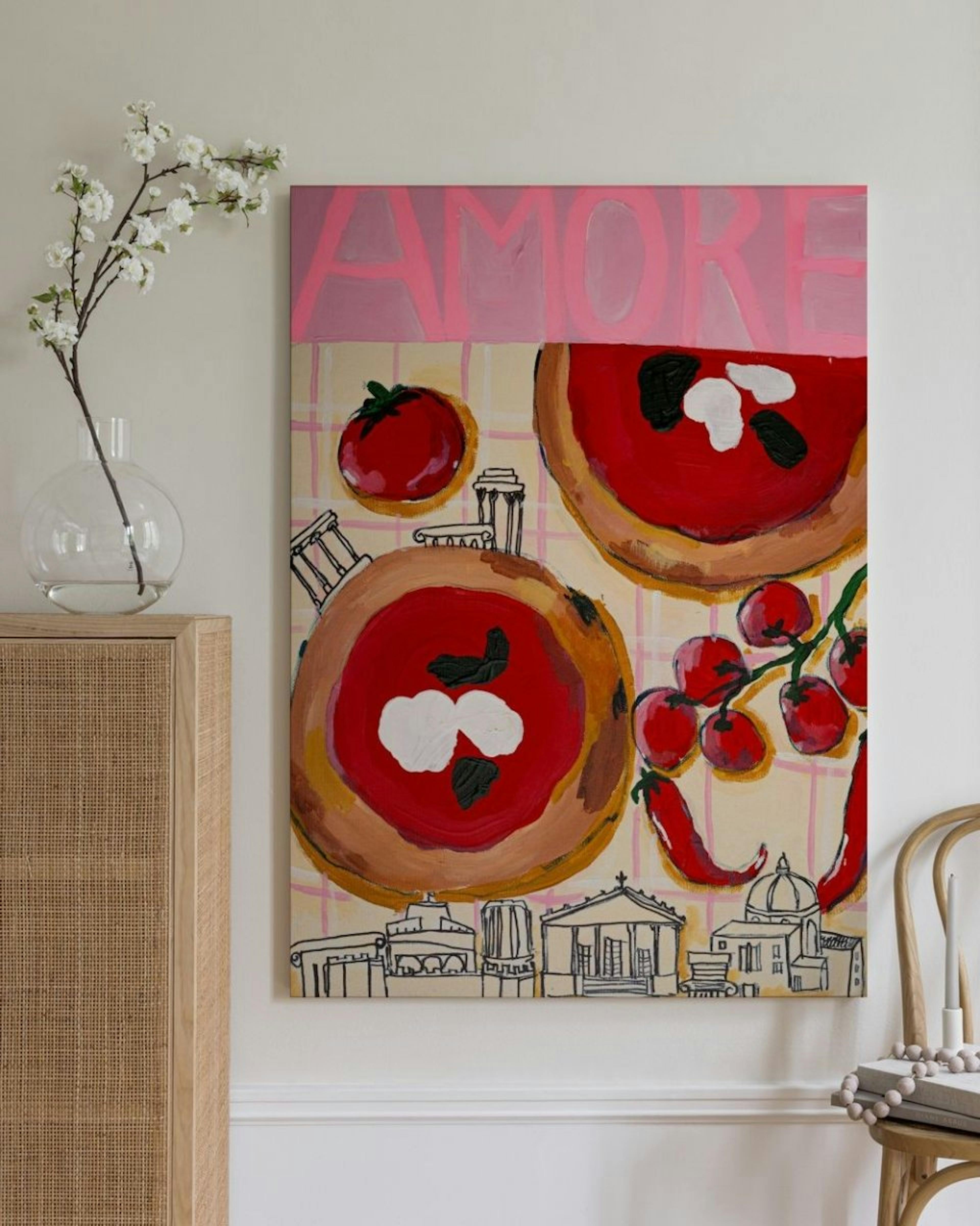 Karolina Mila - Amore Canvas print