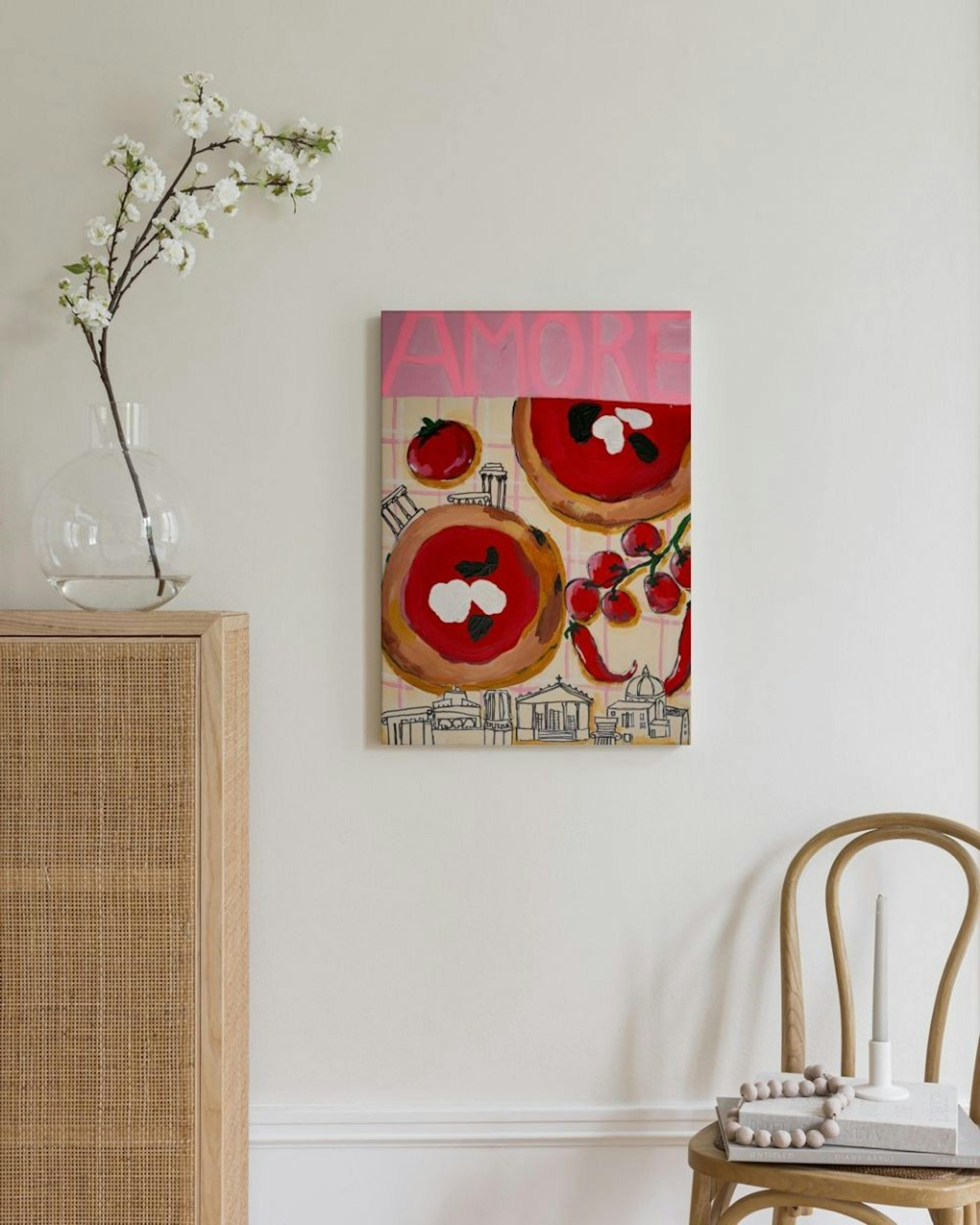 Karolina Mila - Amore Canvas print