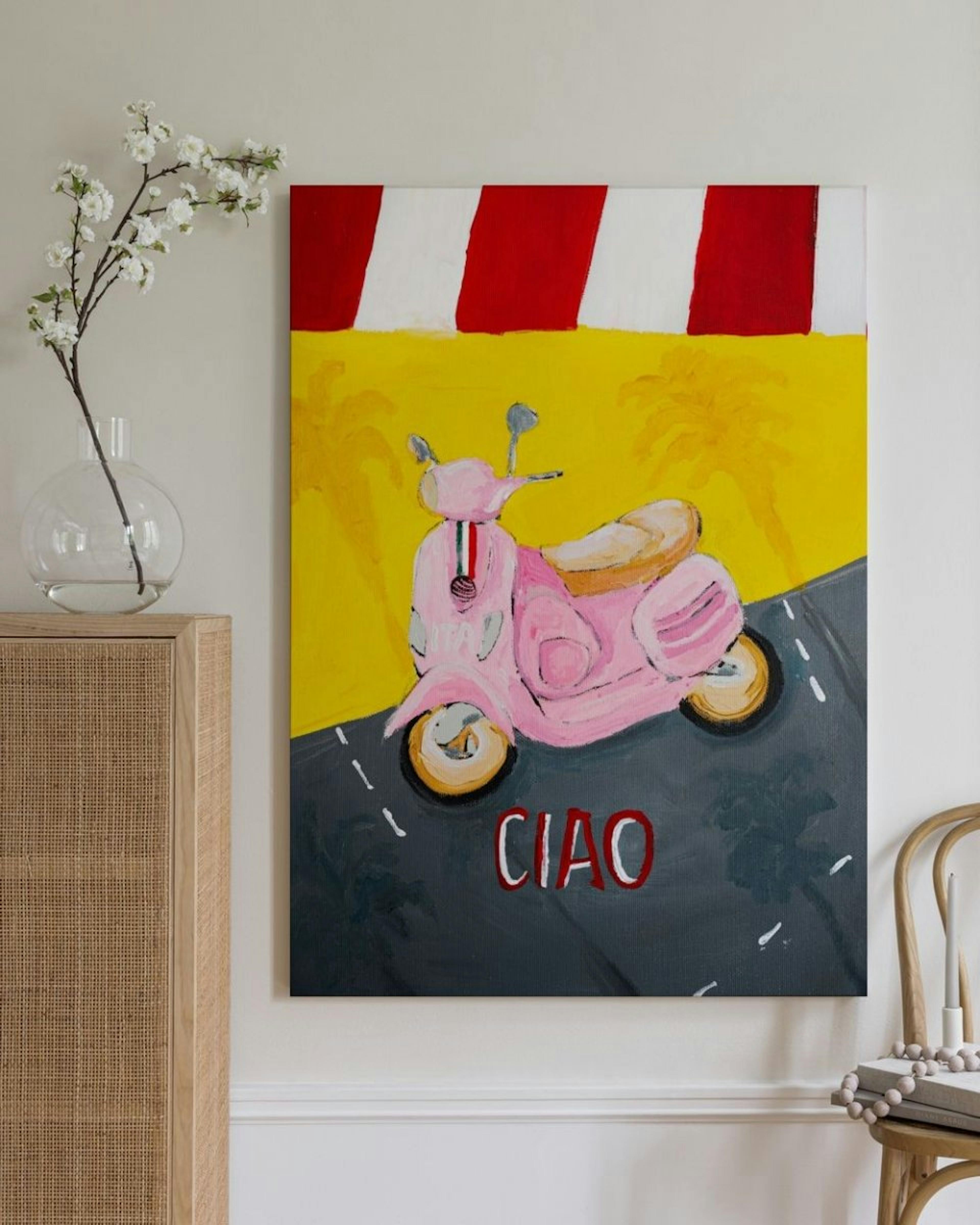 Karolina Mila - Pink Vespa Tela