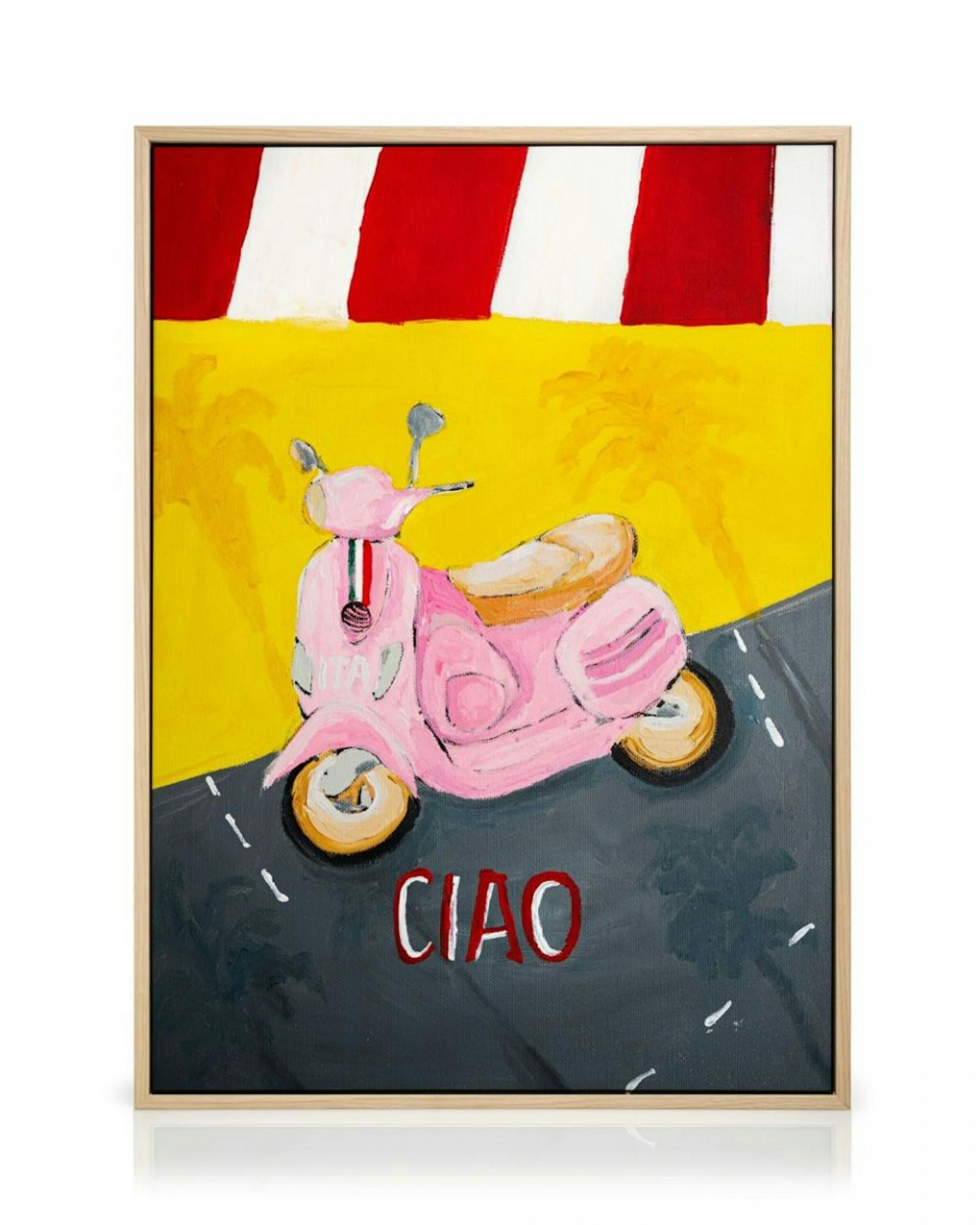 Karolina Mila - Pink Vespa Tela