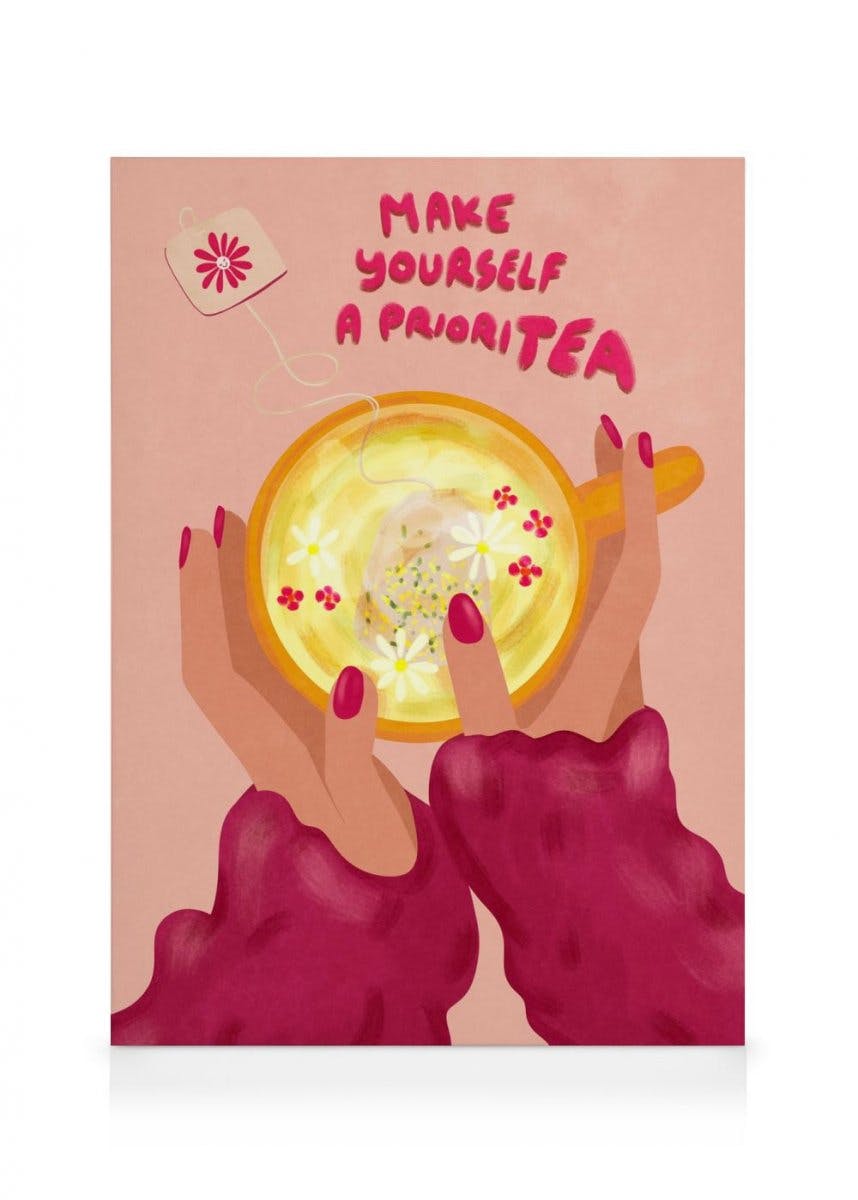 Raissa Oltmanns - Prioritea Toile (50x70 cm - Cadre de chêne) - Artistes vedettes