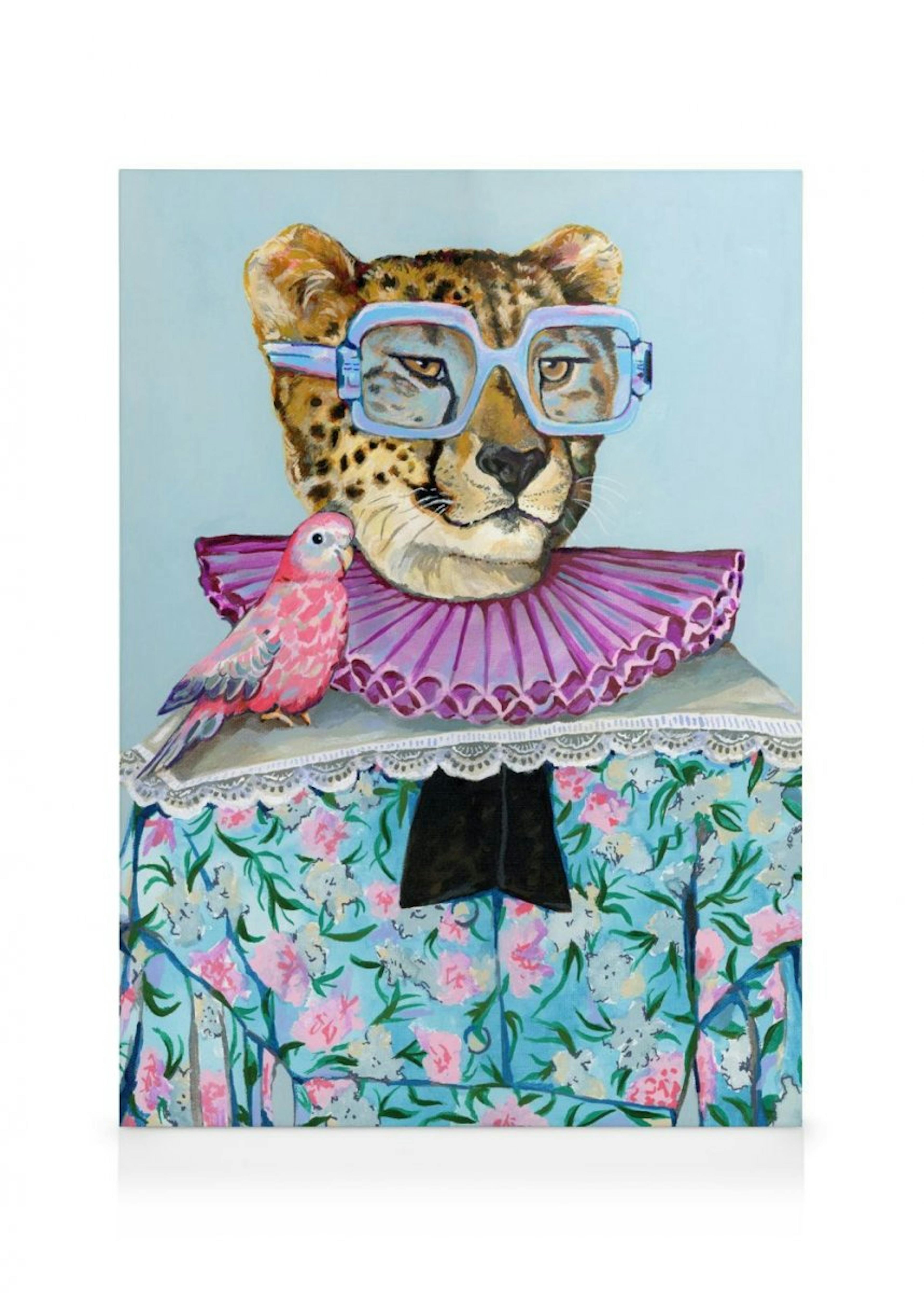 Heather Perry - Cheetah Painting Canvas print 0