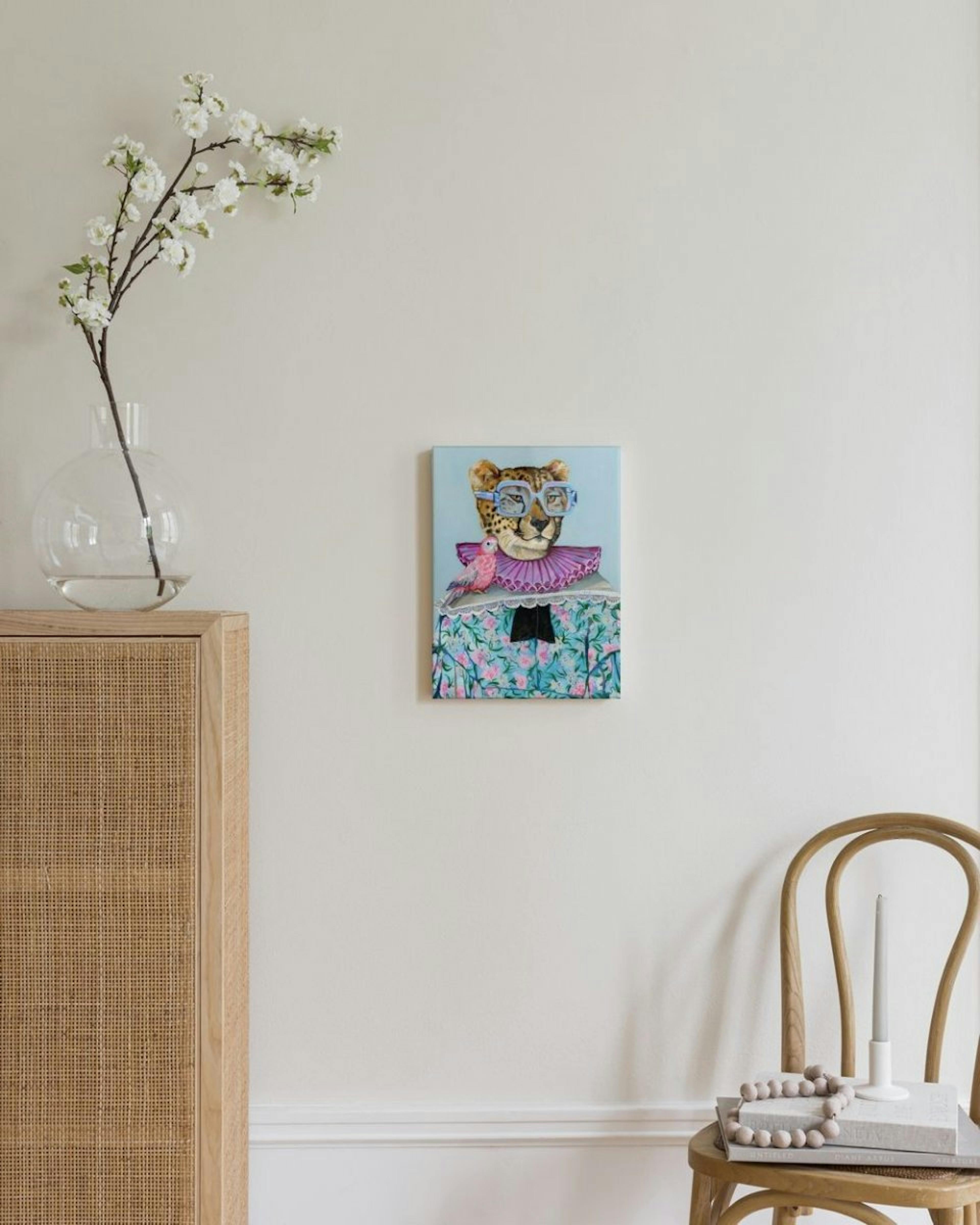 Heather Perry - Cheetah Painting Canvas print