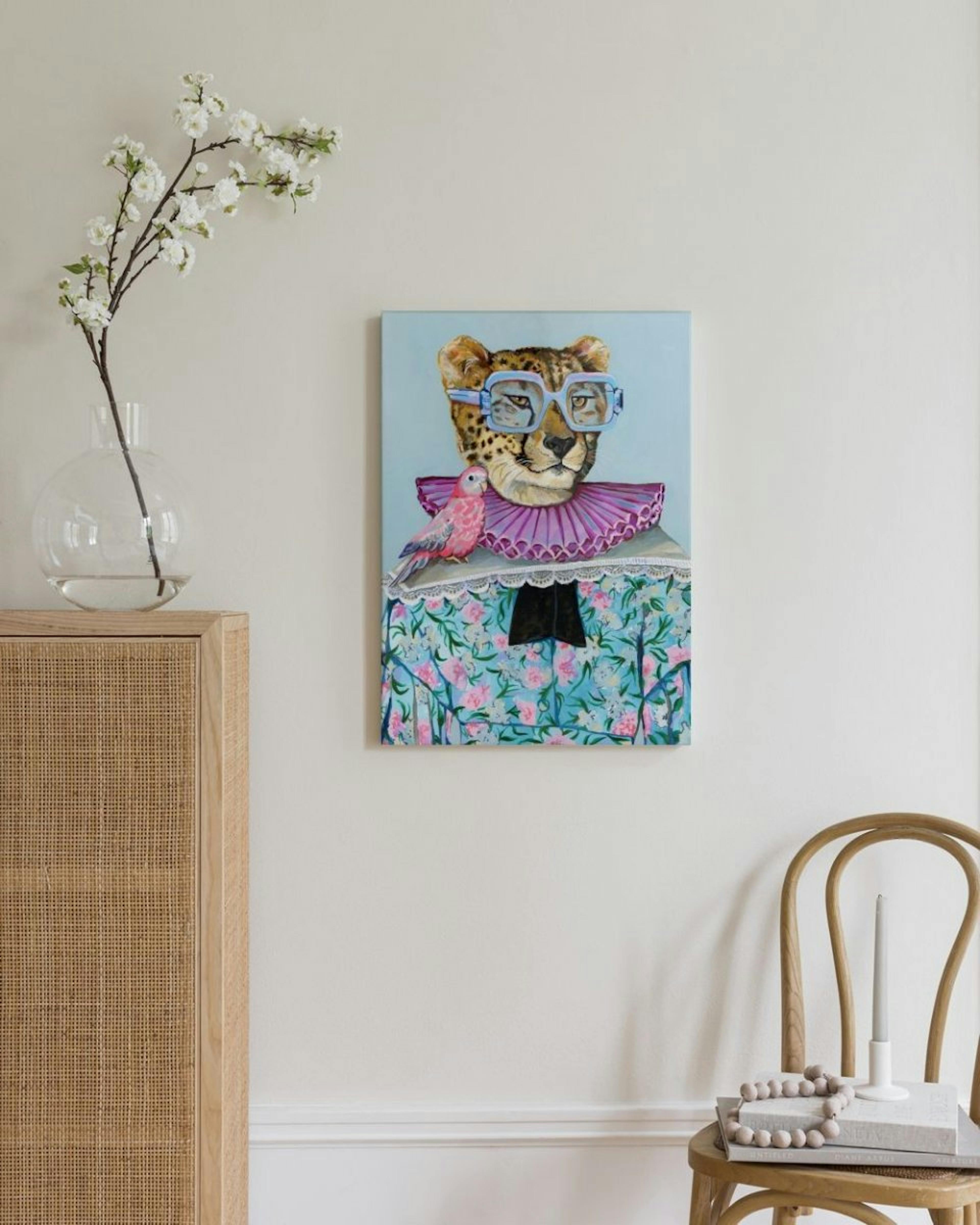 Heather Perry - Cheetah Painting Canvas print