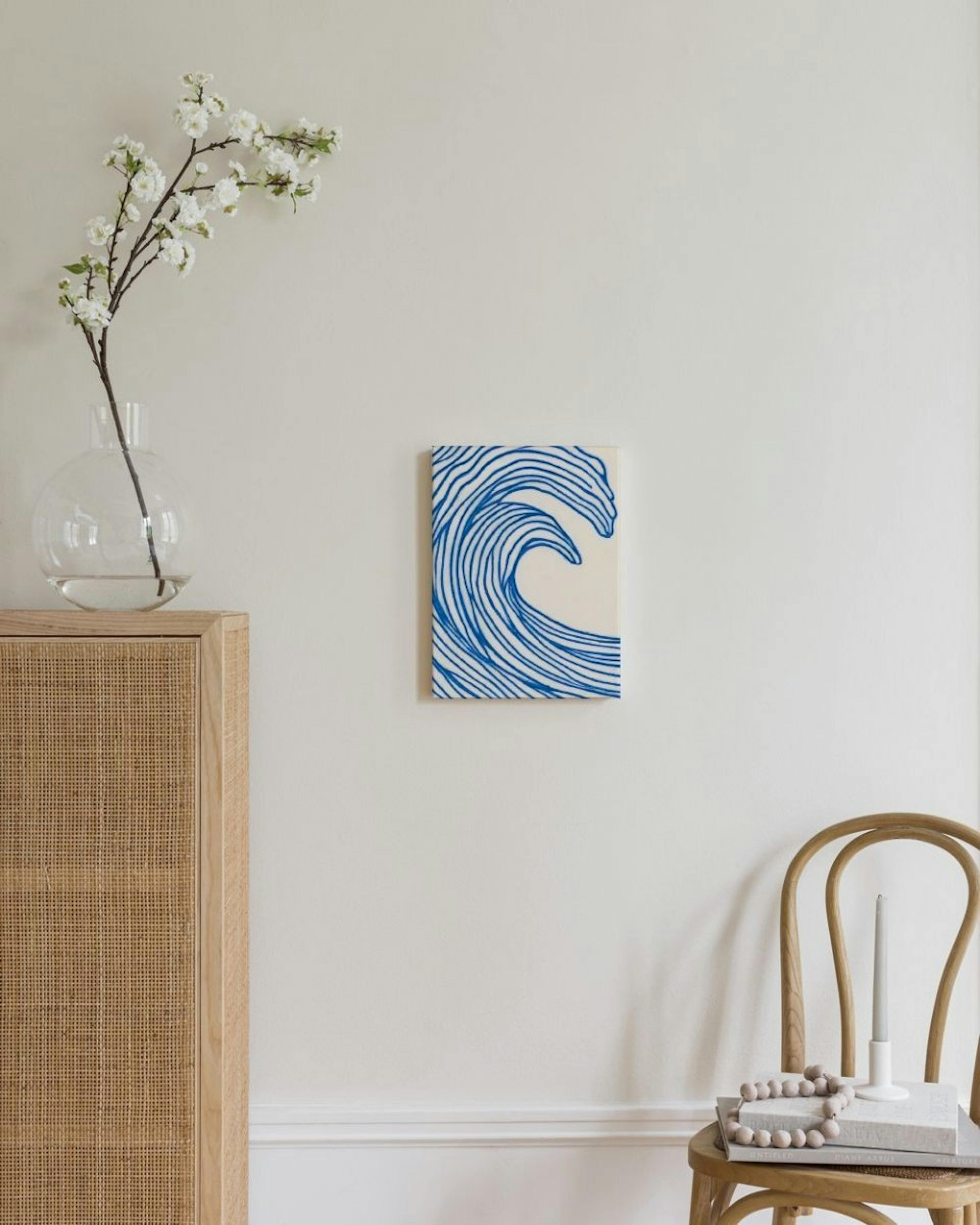 Merel Takken - Wavy Lines Canvas print