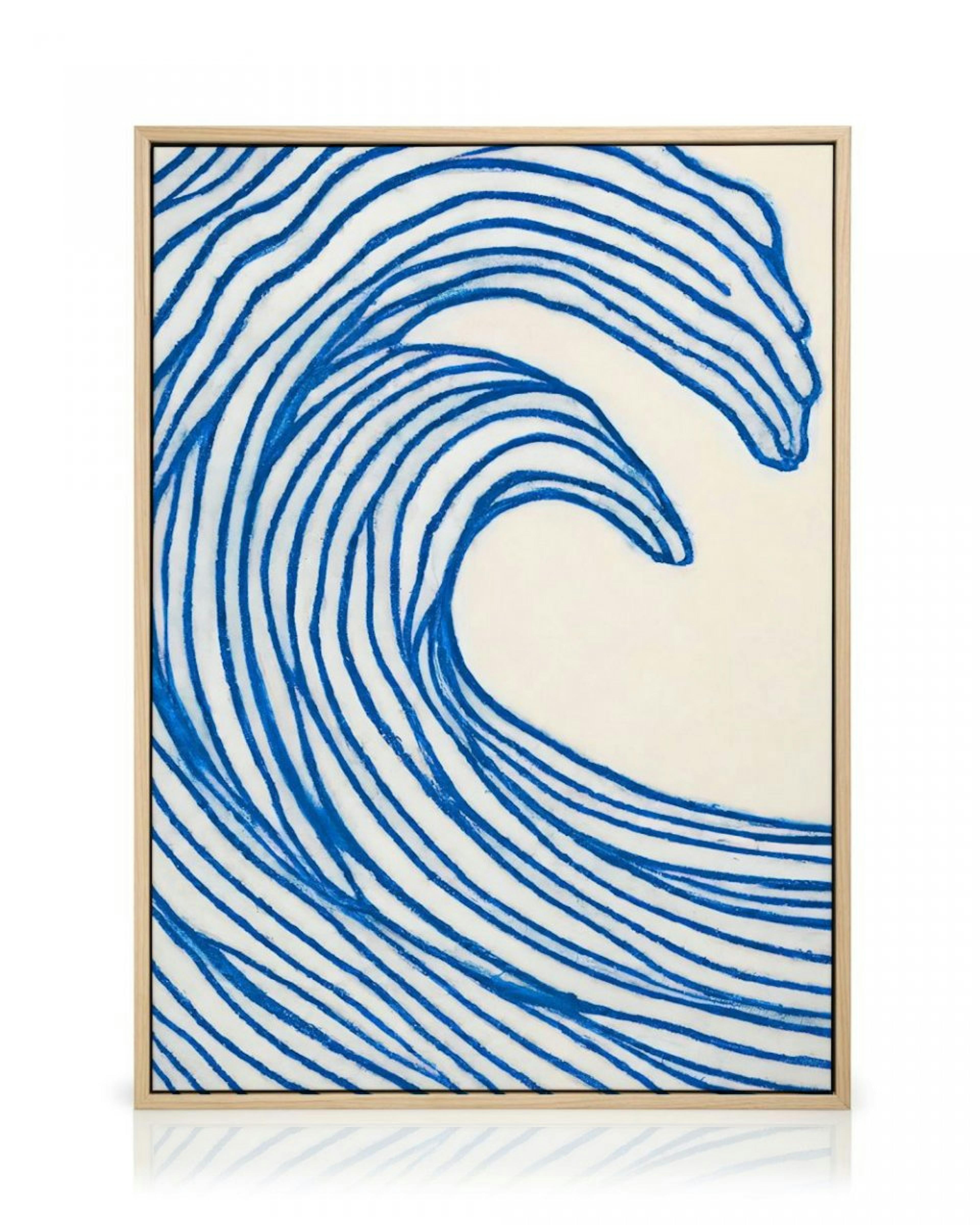 Merel Takken - Wavy Lines Canvas print