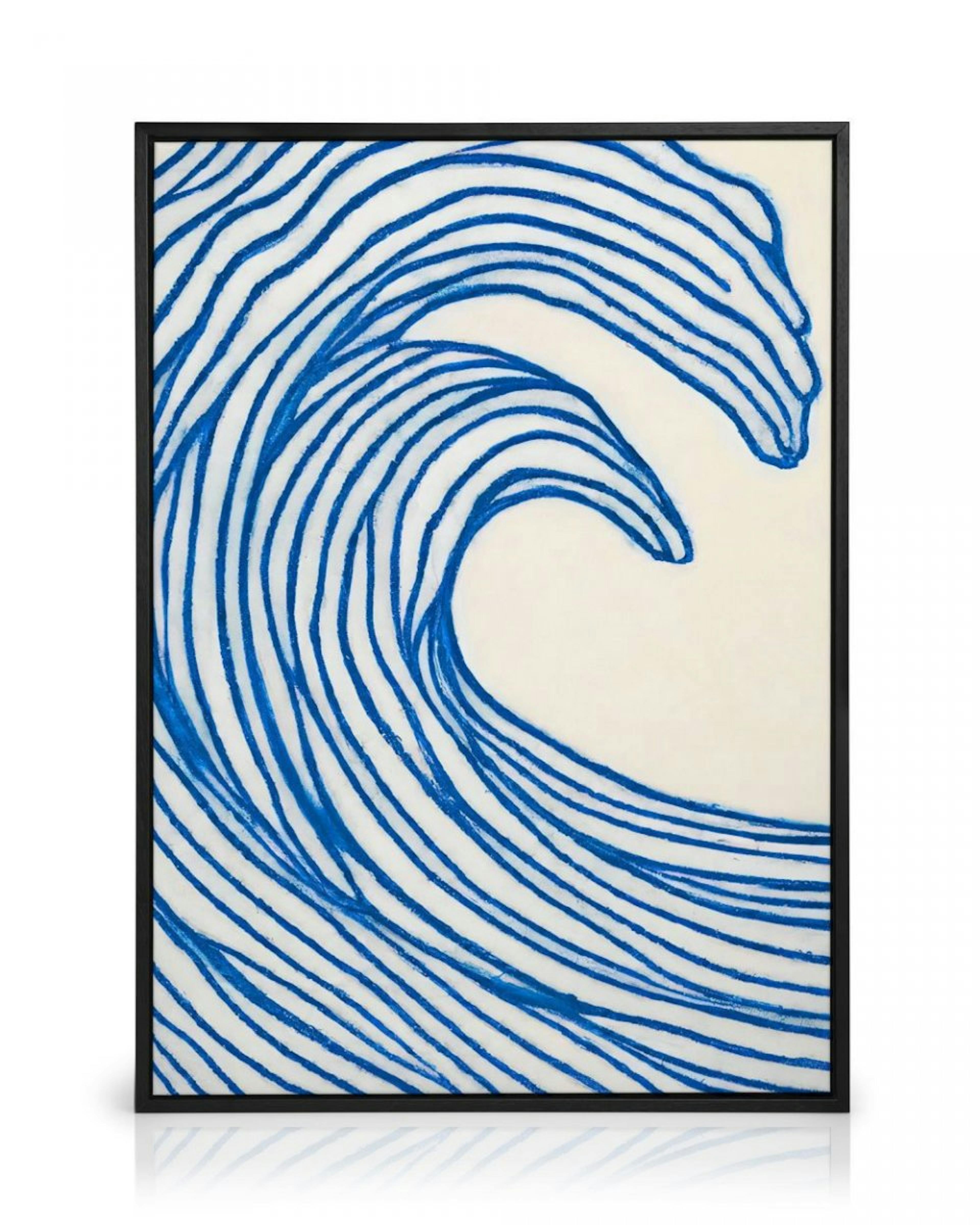 Merel Takken - Wavy Lines Canvas print