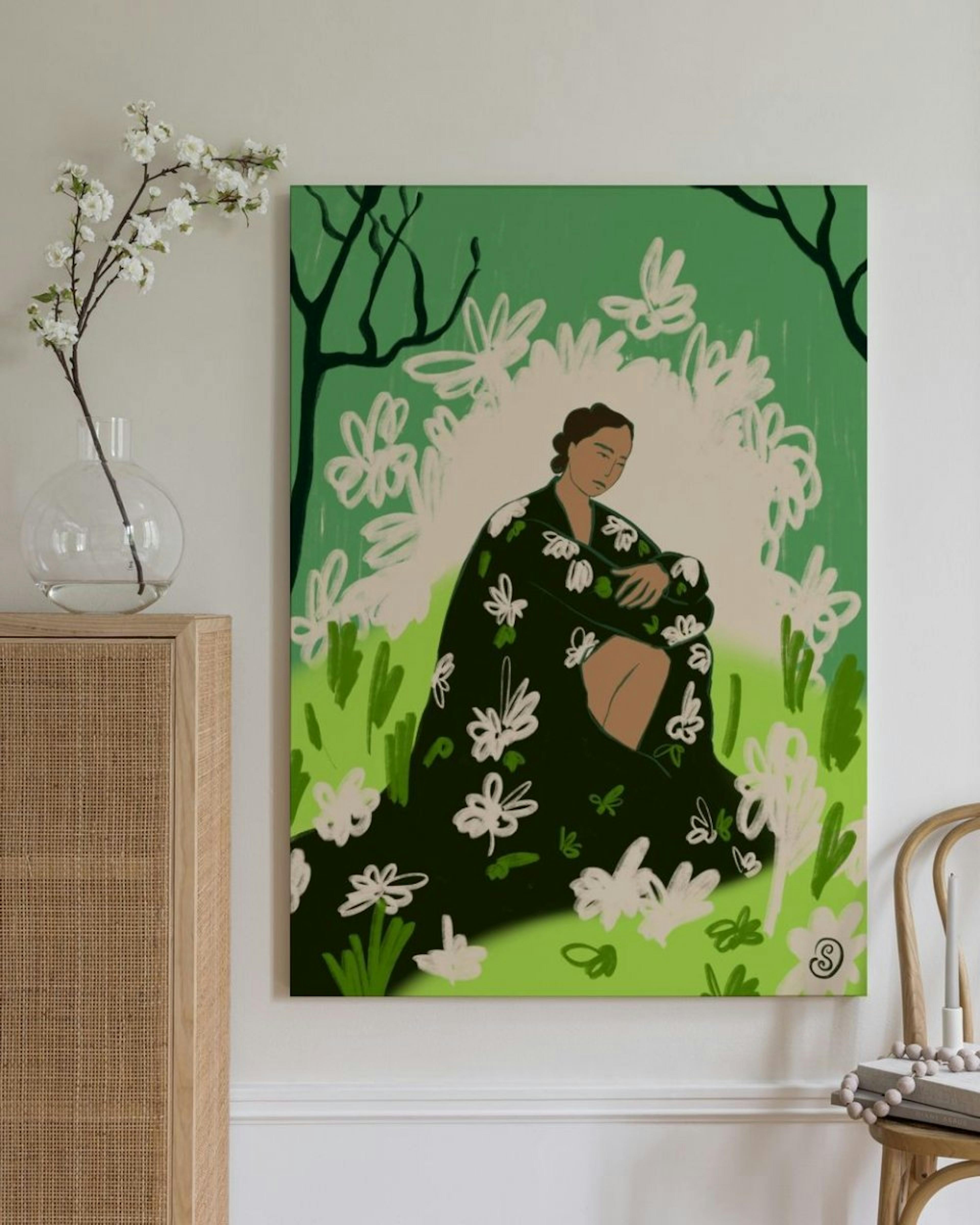 Sandra Poliakov - Garden of You Lienzo