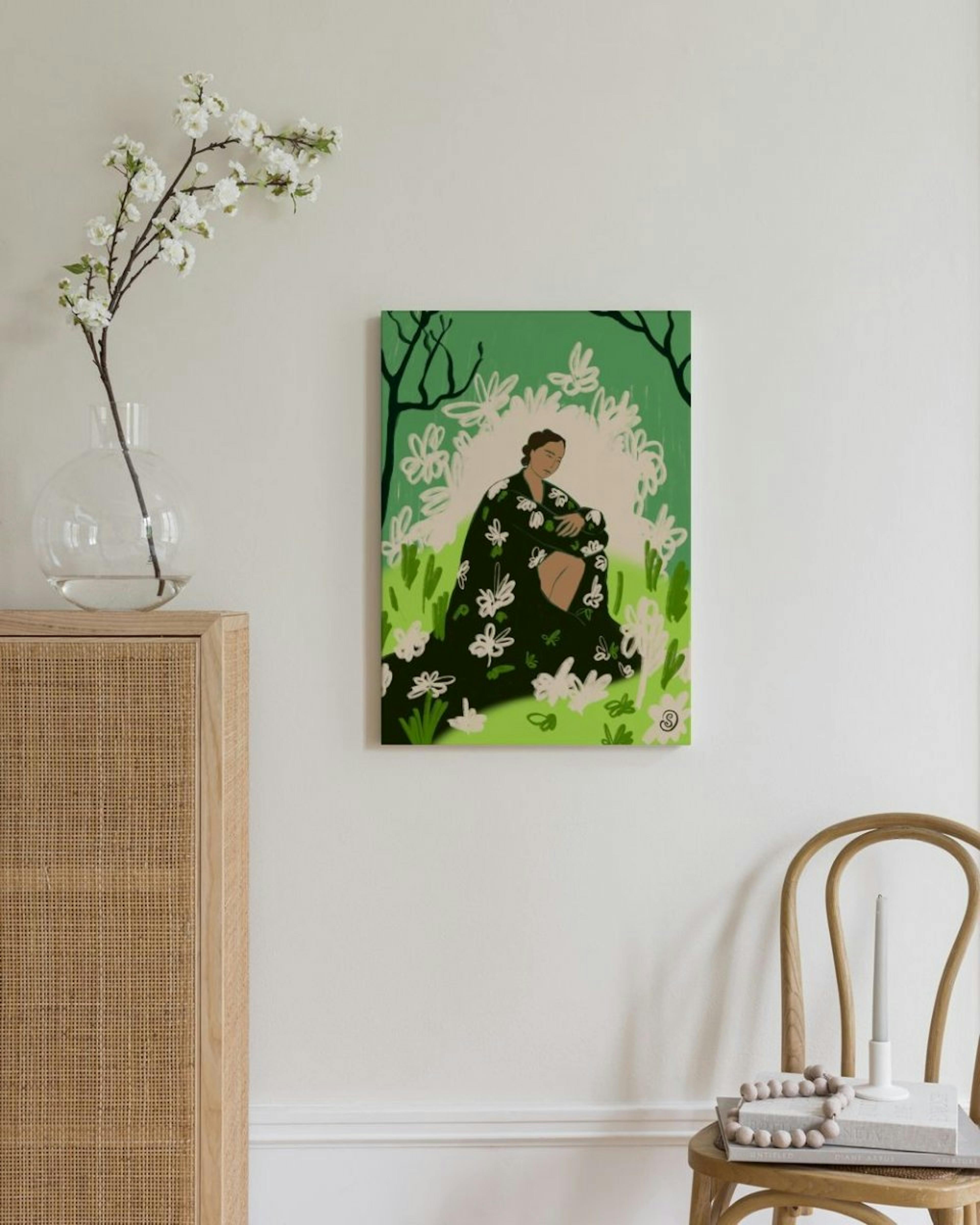 Sandra Poliakov - Garden of You Lienzo