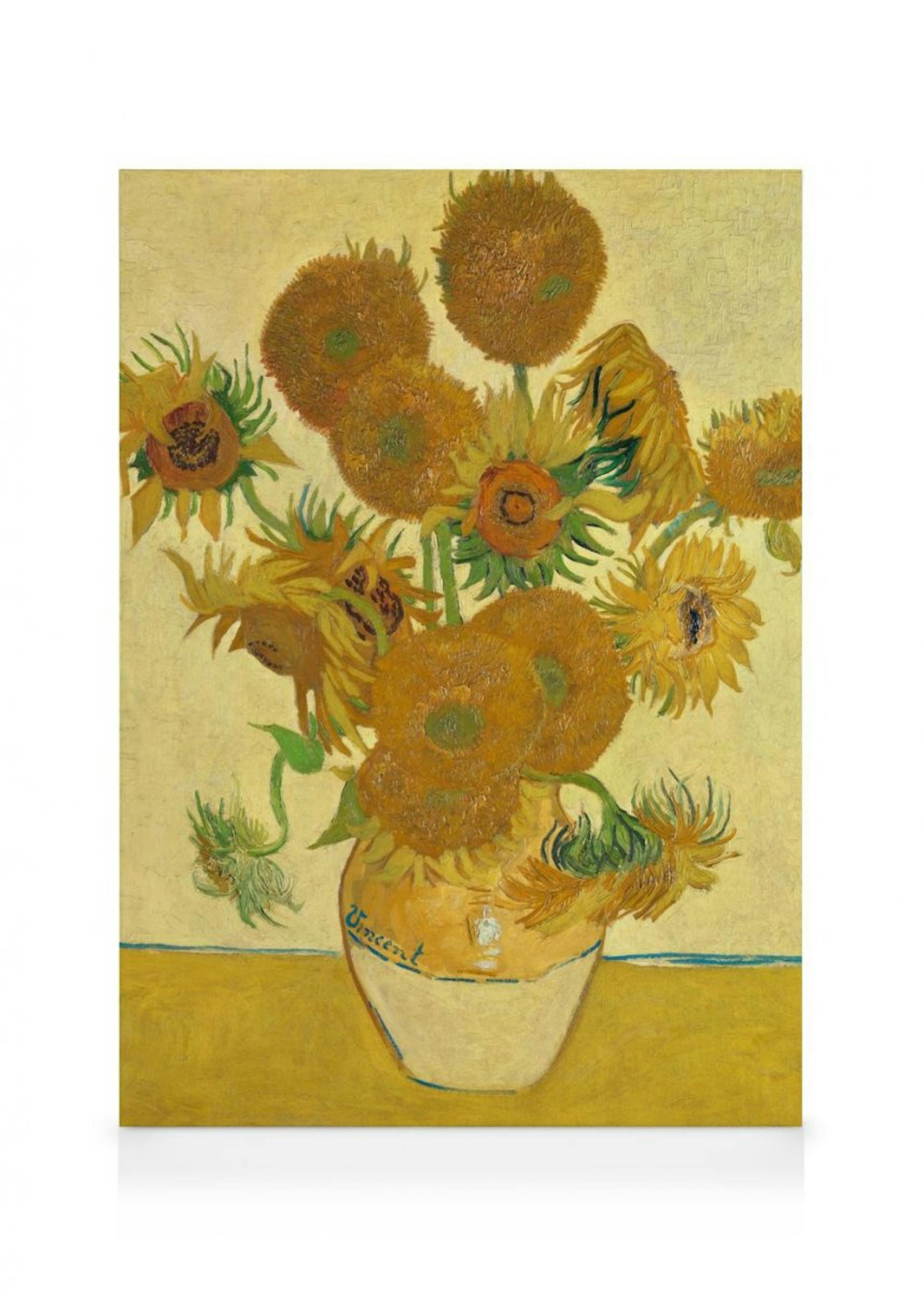 Vincent van Gogh - Sunflowers Stampa su Tela