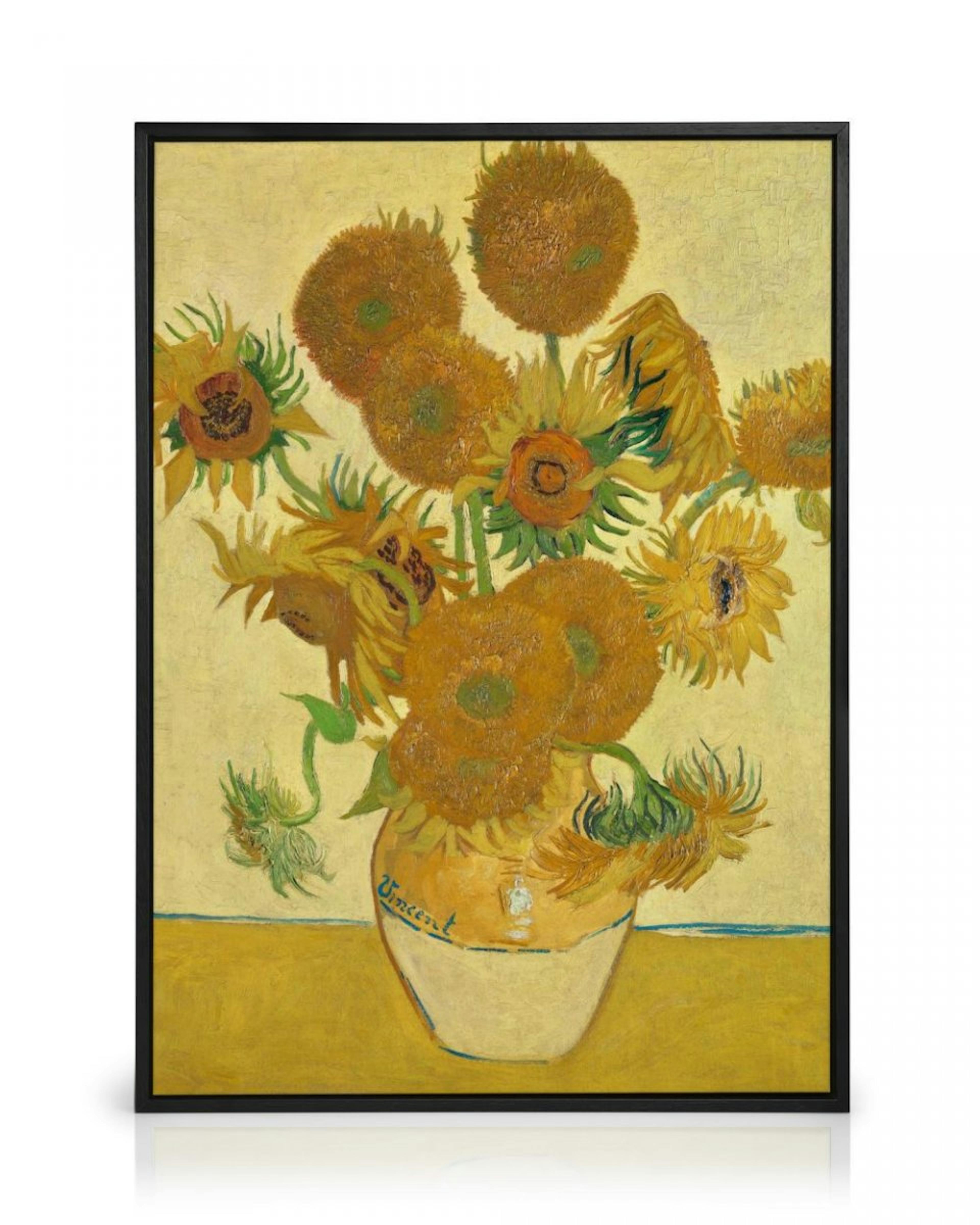 Vincent van Gogh - Sunflowers Stampa su Tela
