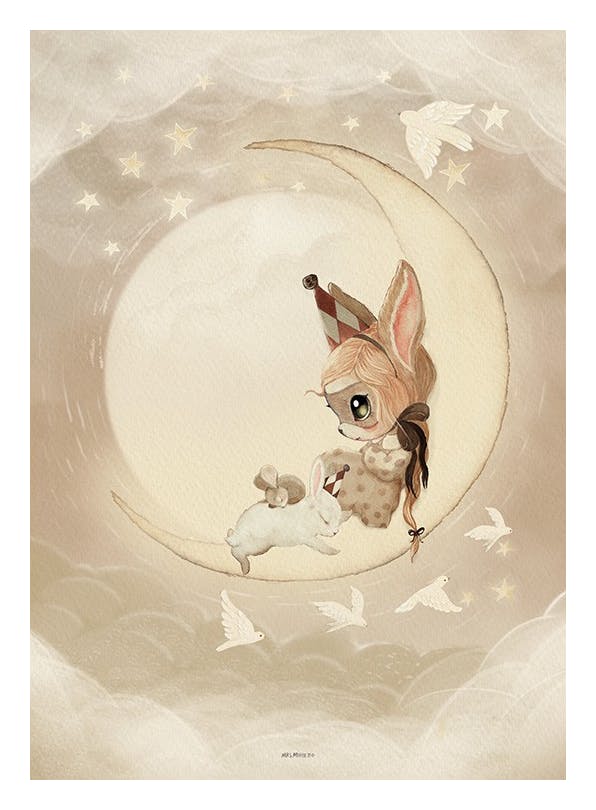 Miss Maja Print (50x70 cm)