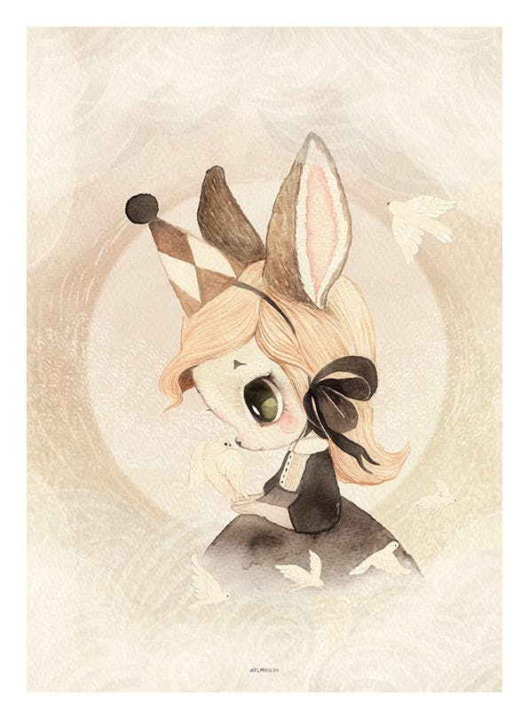 Miss Saga Print (30x40 cm)