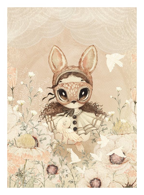 Mrs Mighetto - Miss Freja Print Poster (30x40 cm)