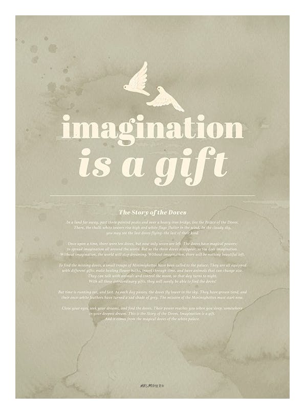 Story of the Doves Green Plakat (30x40 cm)-Plakaty