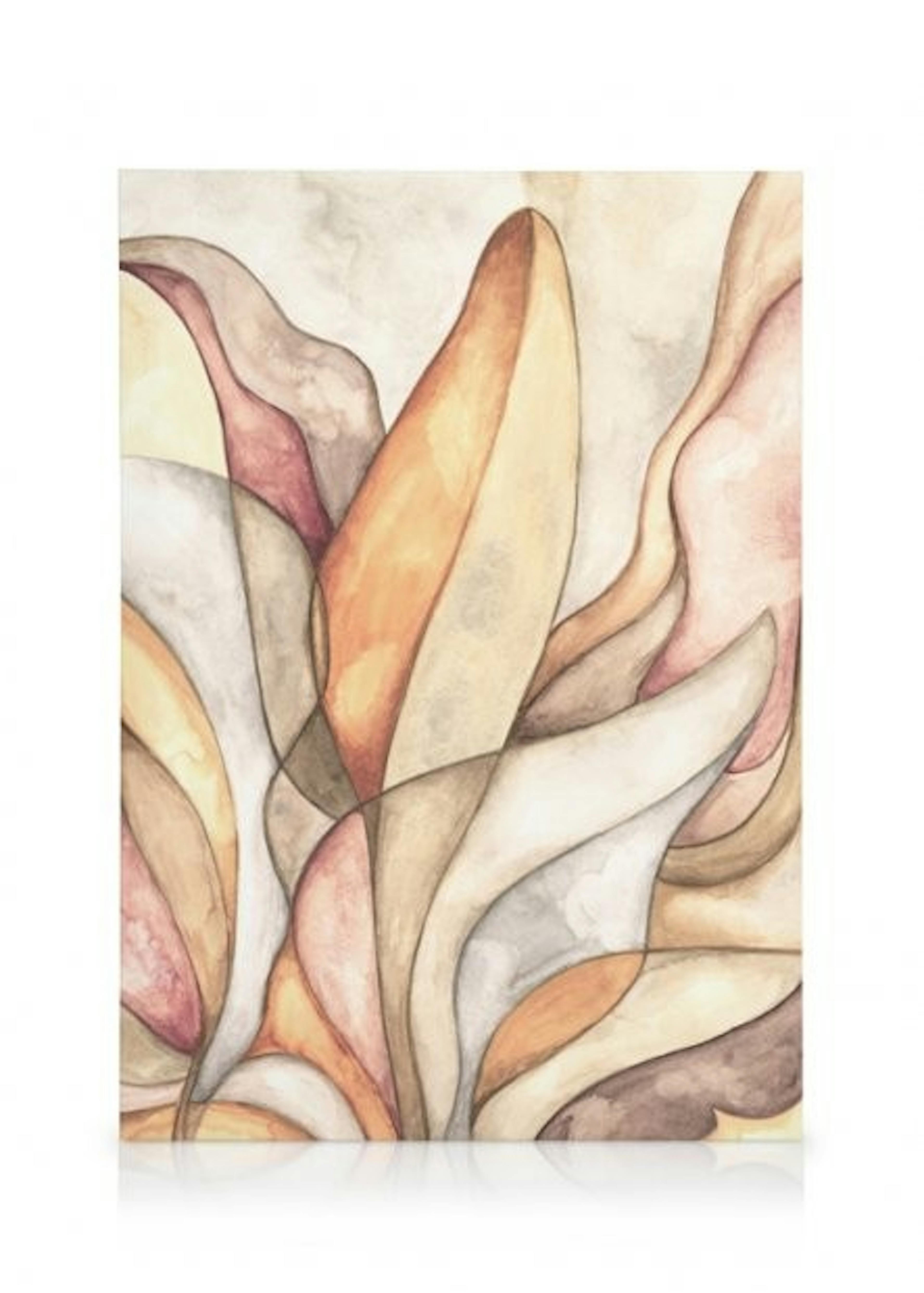 Botanical Shapes Duo obrazov na plátne