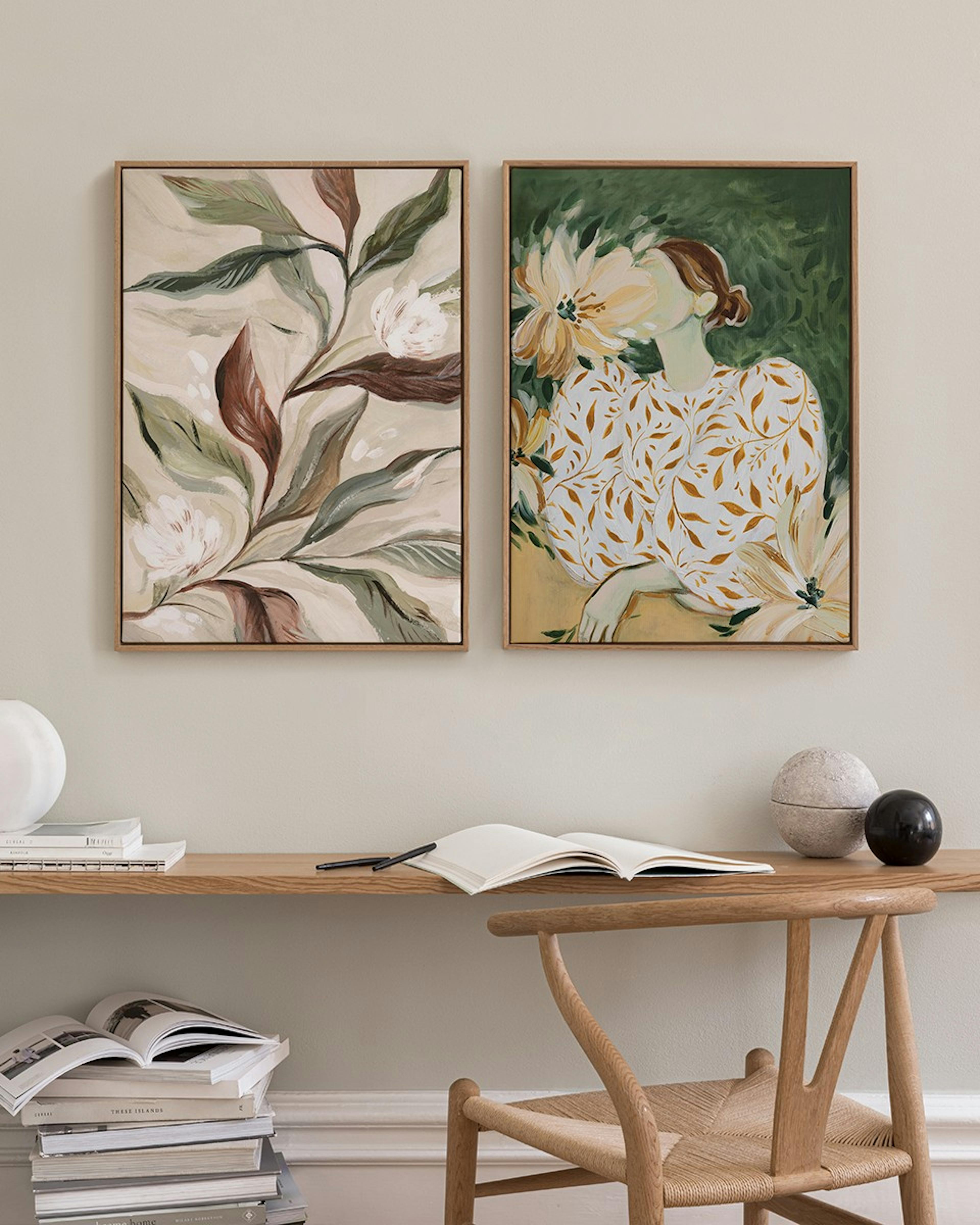 Rustic Garden Canvas Duo