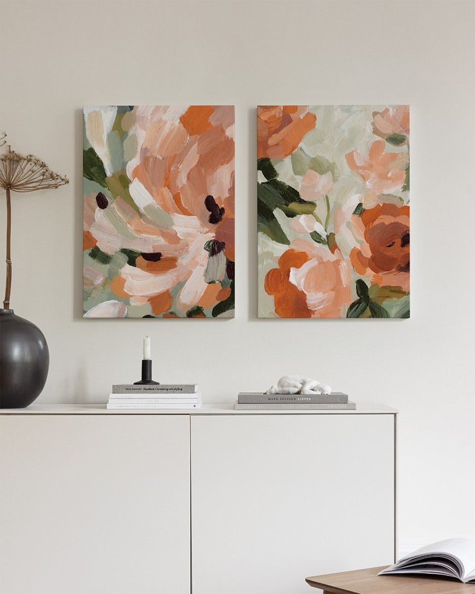 Favorite Home Canvas Duo (30x40 cm - Svart ram)