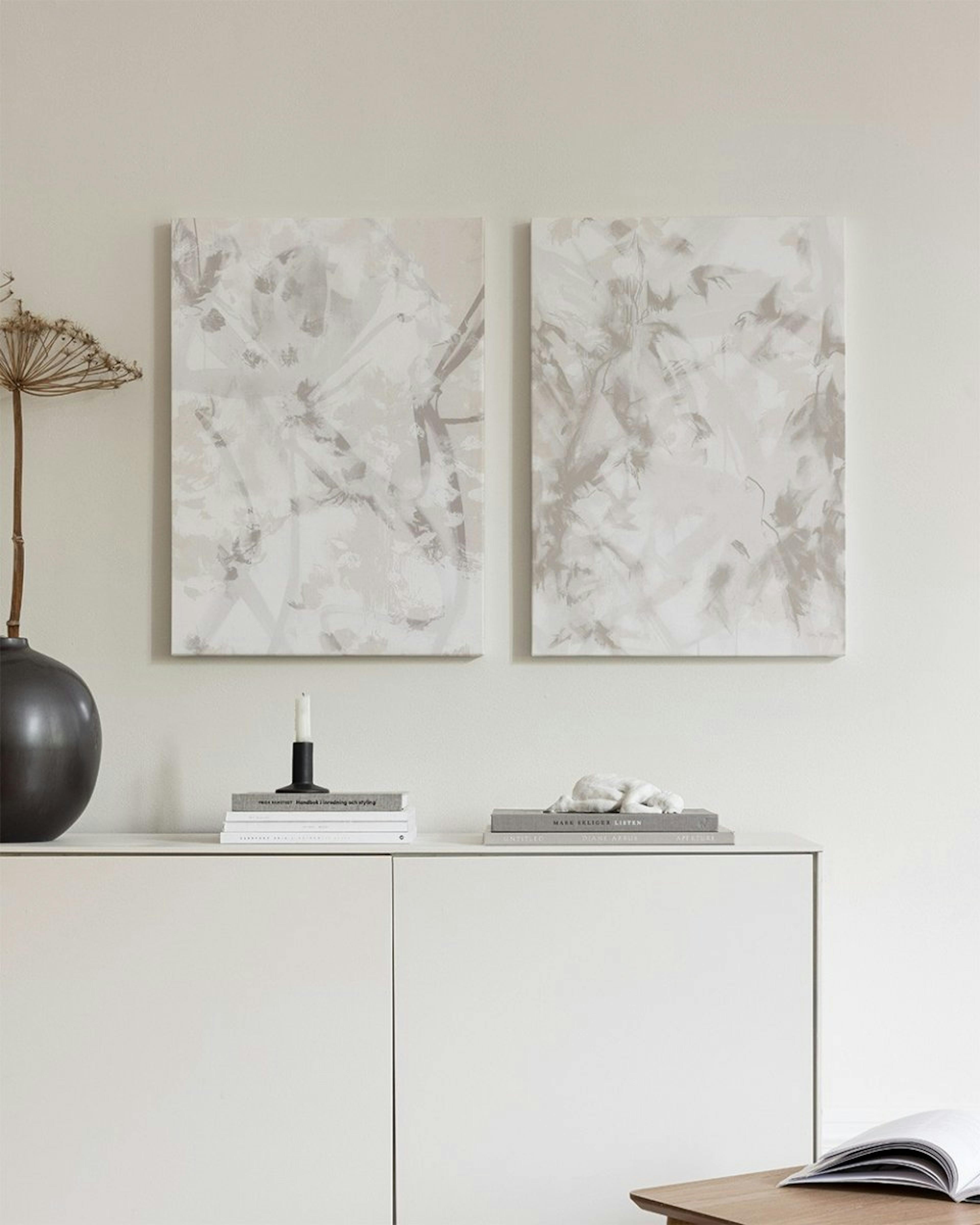 Soft Abstract Canvas Duo 0
