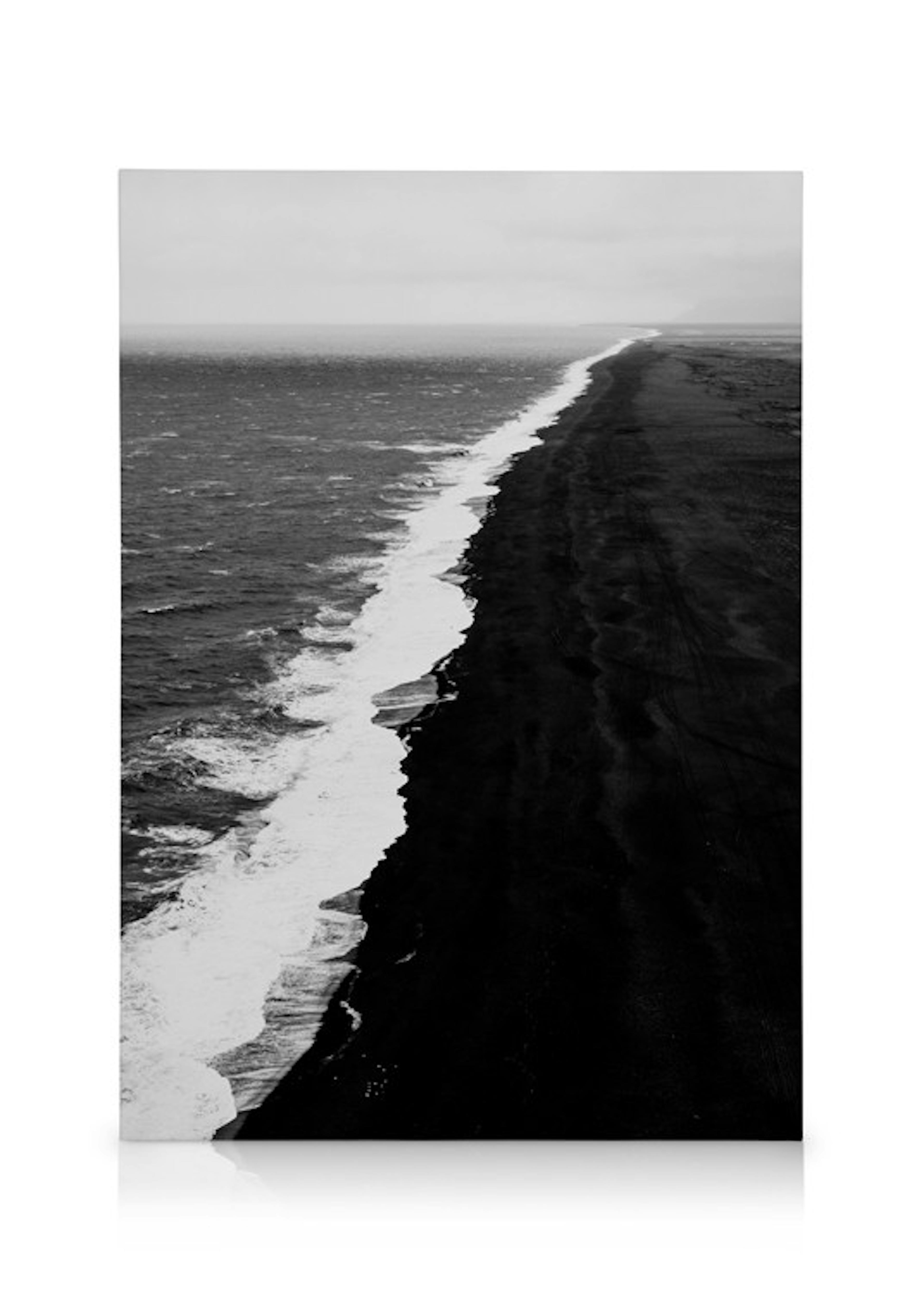 Black Beach Canvas Duo