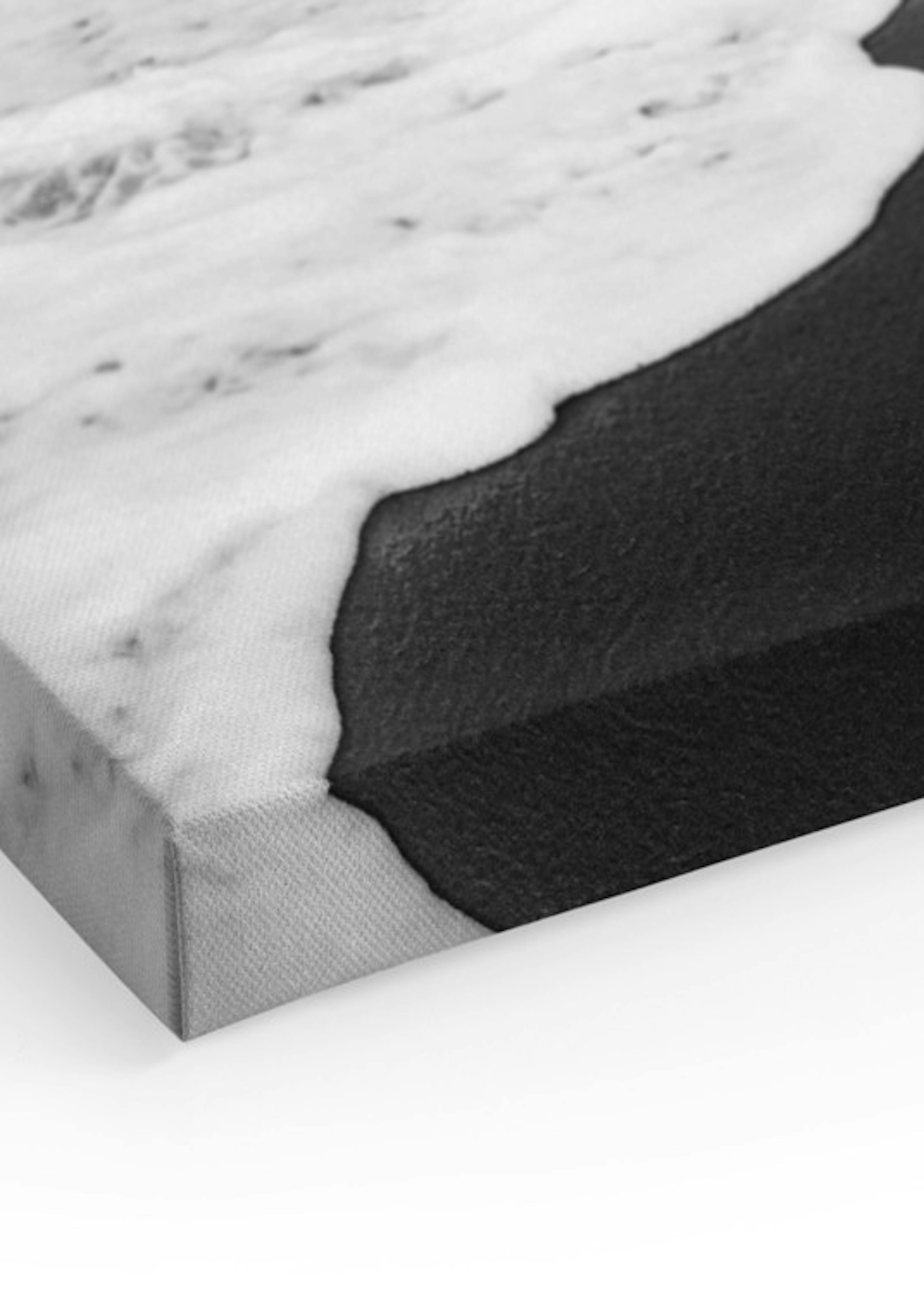 Black Beach Canvas Duo