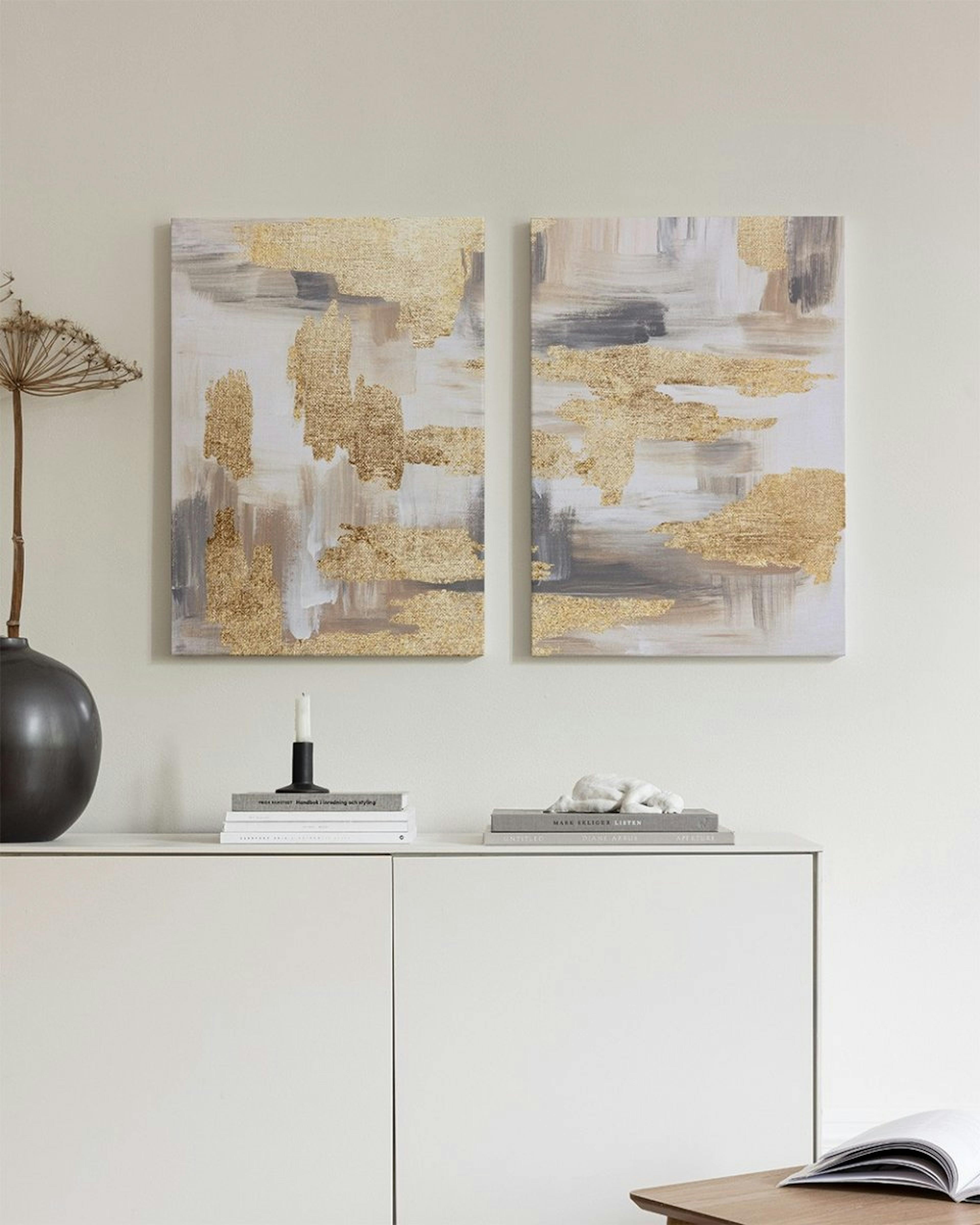 Golden Painting Canvas Duo 0