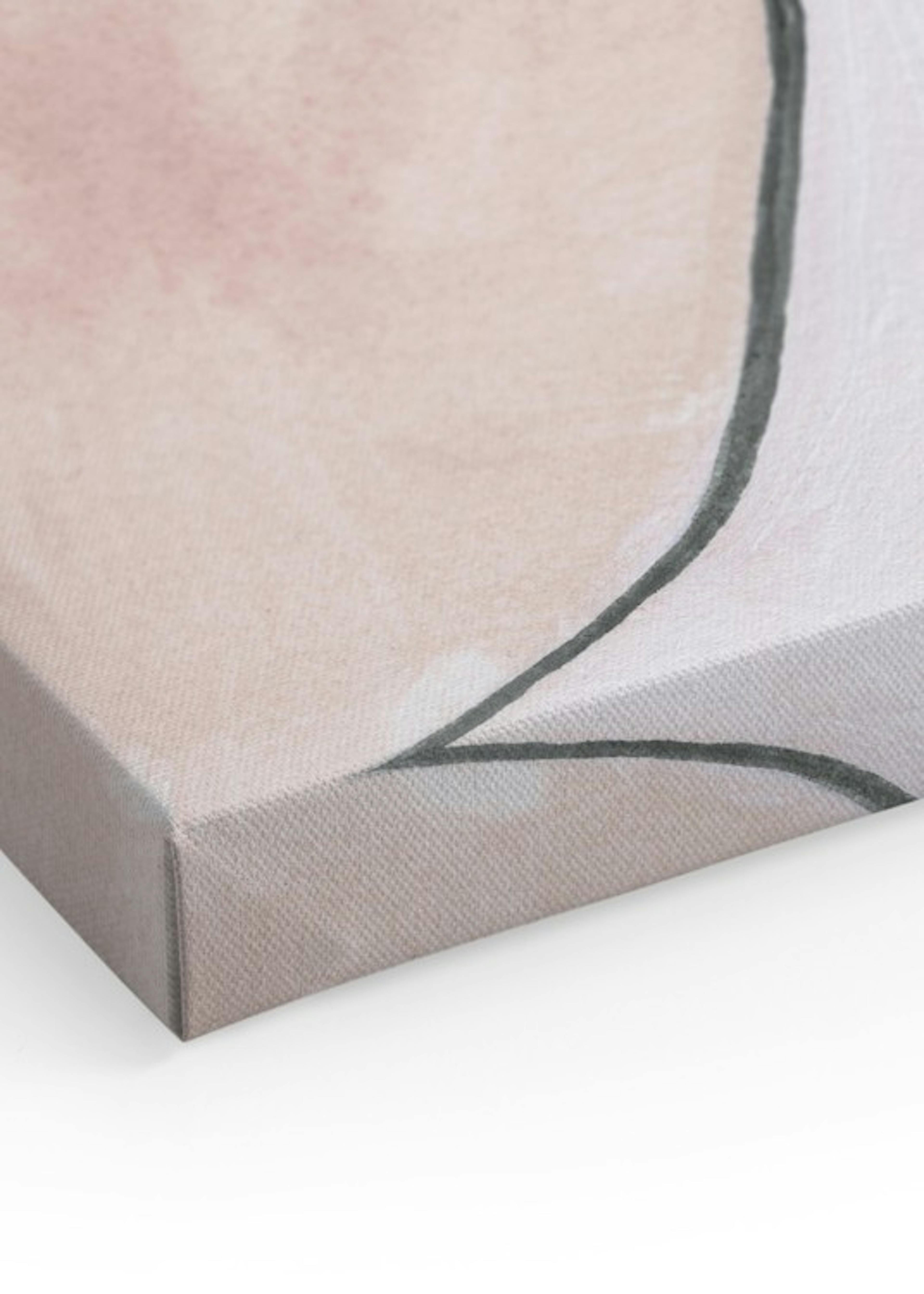 Dusty Pink Canvas Duo
