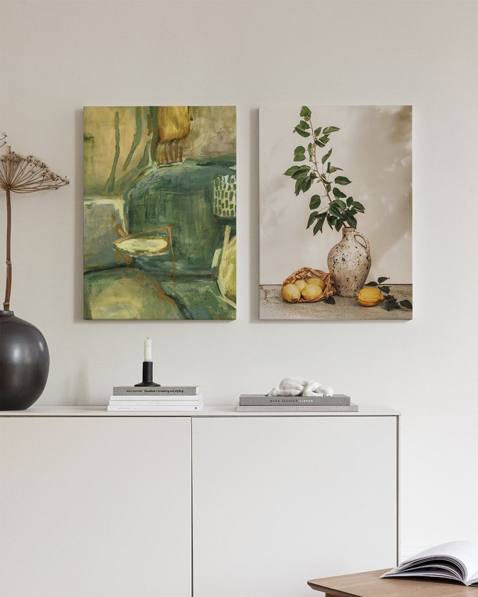 Canvas Prints Greenscape Duo Canvas Duo (50x70 cm)