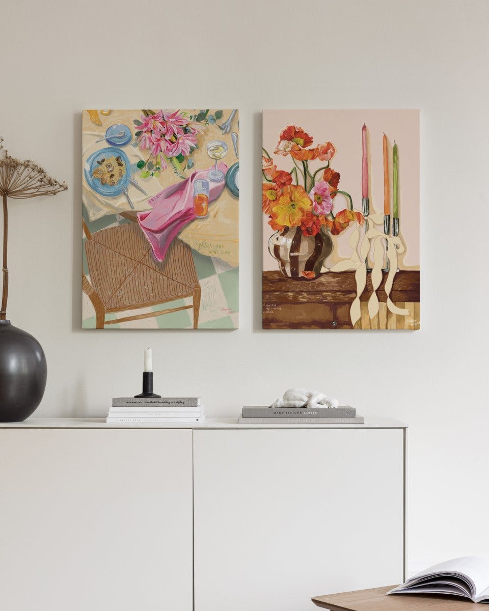 Favorite Home Obrazy na płótnie Duo (50x70 cm)