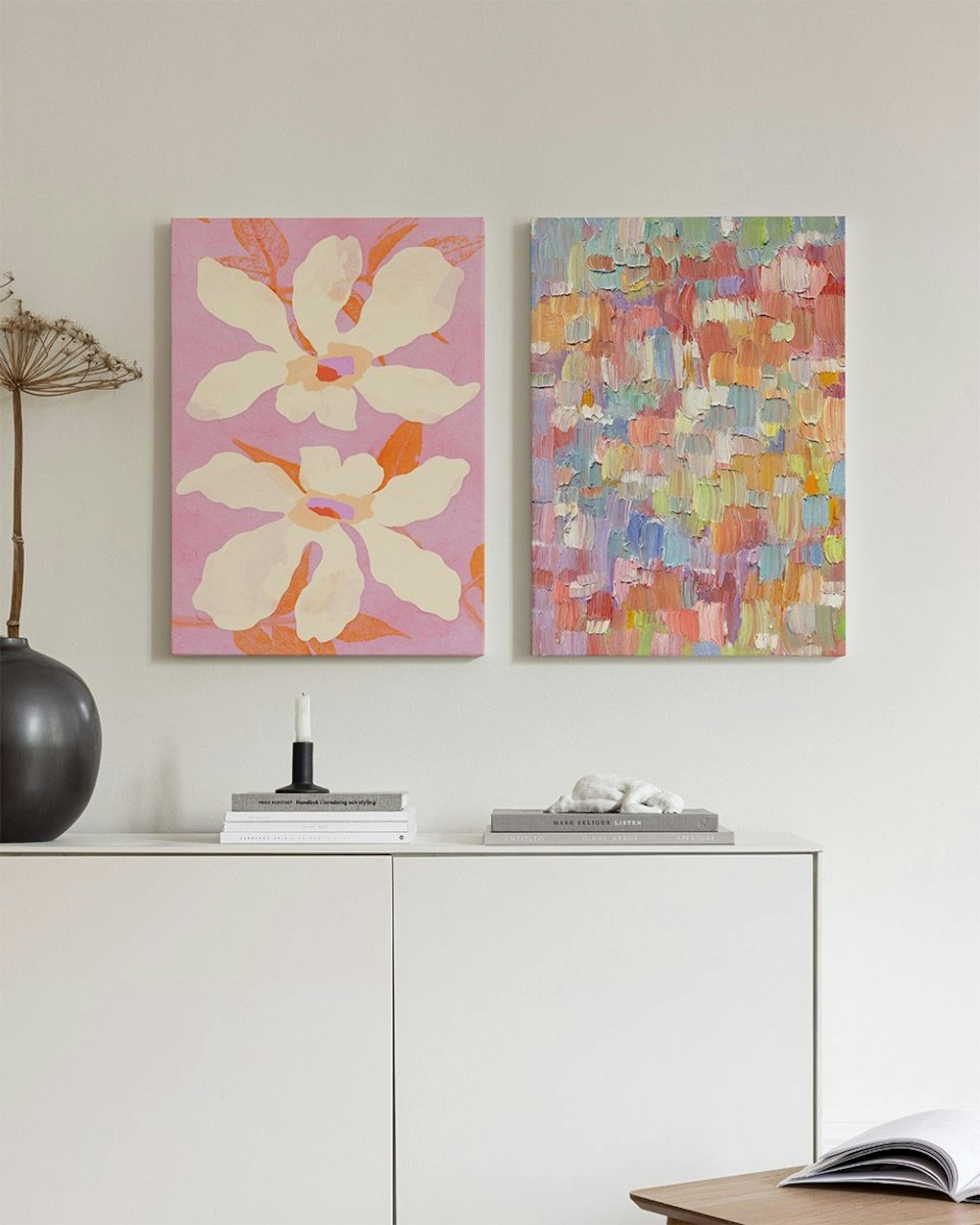 Pink Passion Leinwandbilder Duo 0