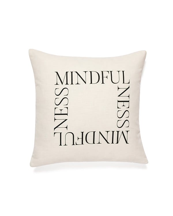 Mindfulness Housse de coussin (60 x 60 cm) - Coussins et housses de coussin