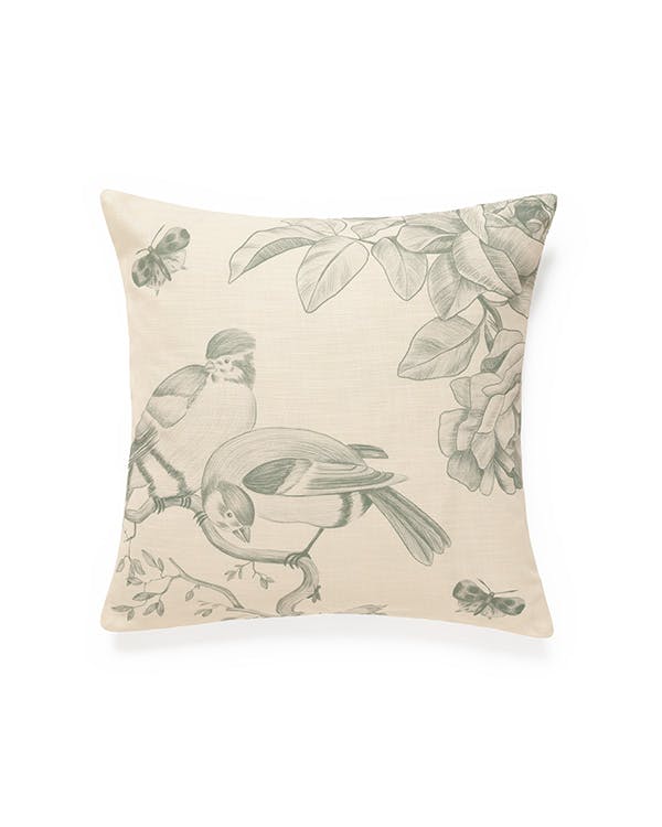 Vintage Botanical Cushion Cover (50 x 50 cm with stuffing)