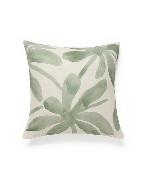 Tropical Green Cushion Cover (40 x 40 cm with stuffing)