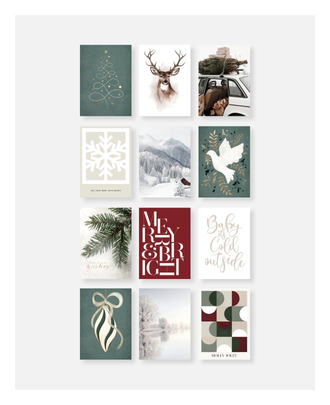 Holiday cards (ONE SIZE)