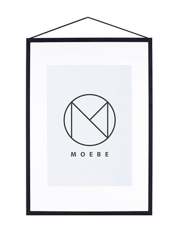 Black Moebe Frame alu A3 (30x40 cm - 11¾ x 15¾ in)