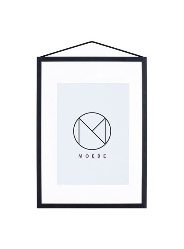 Black Moebe Frame alu A4 (21x30 cm - 8¼ x 11¾ in)